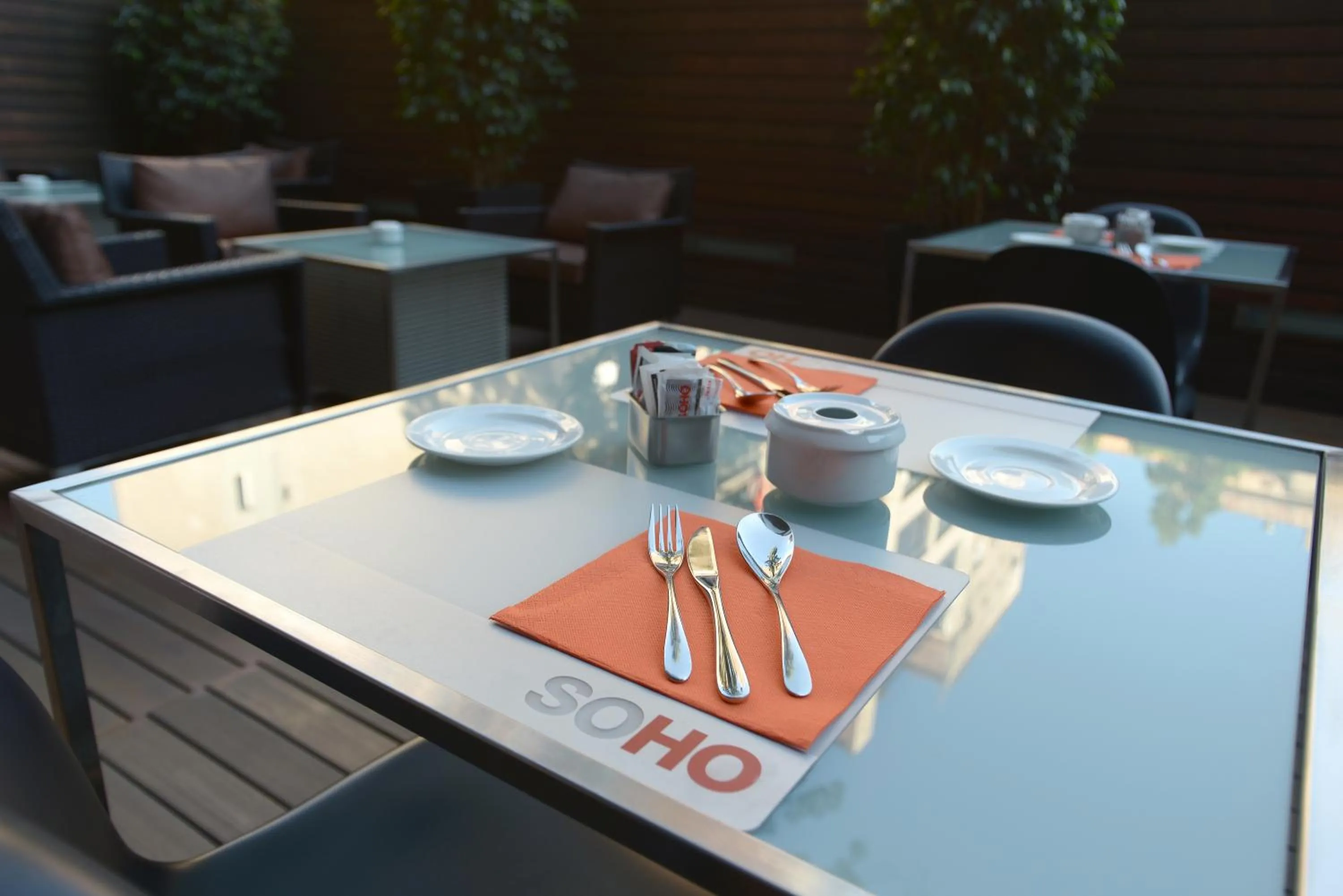 Restaurant/places to eat in Hotel Soho