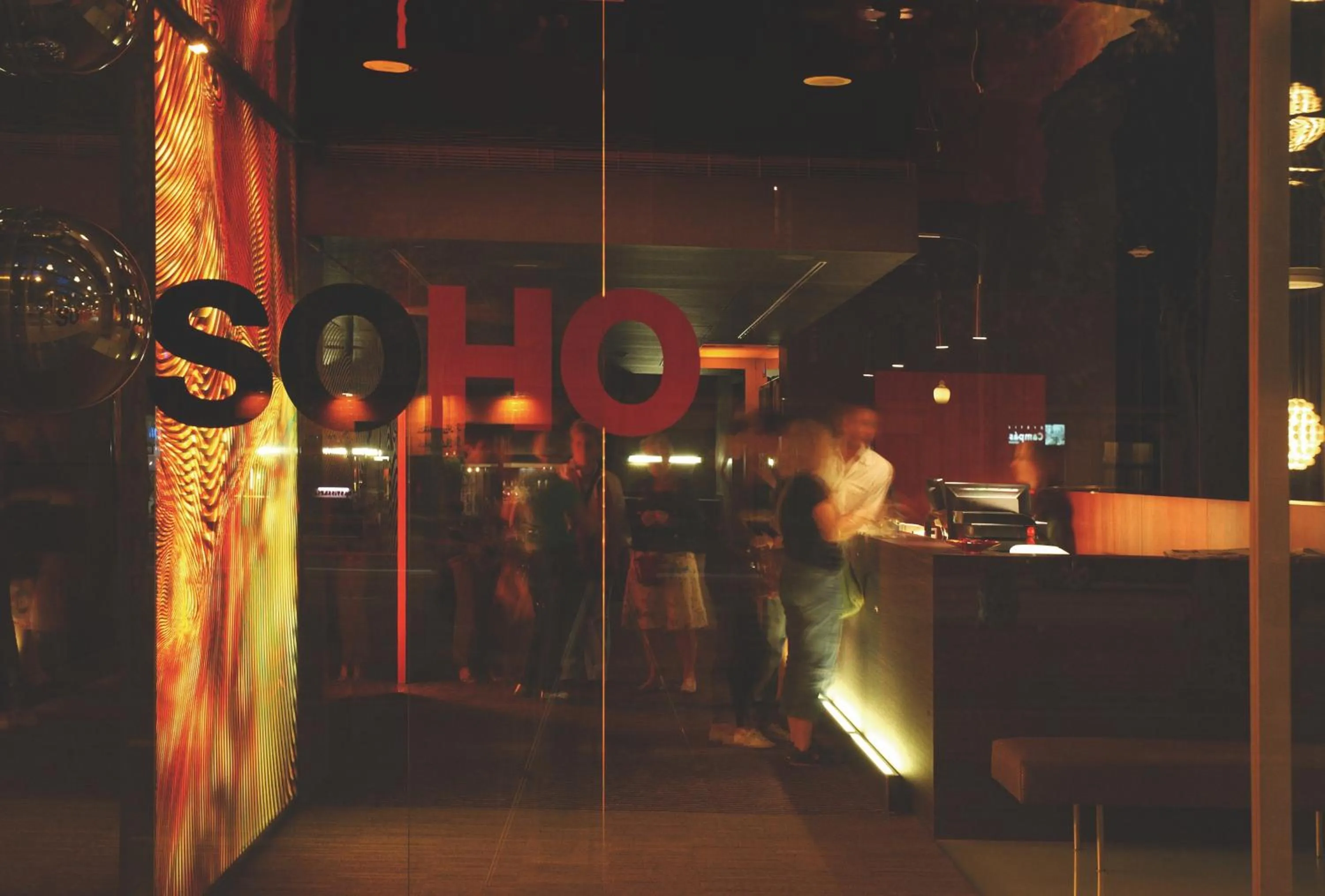 Facade/entrance in Hotel Soho