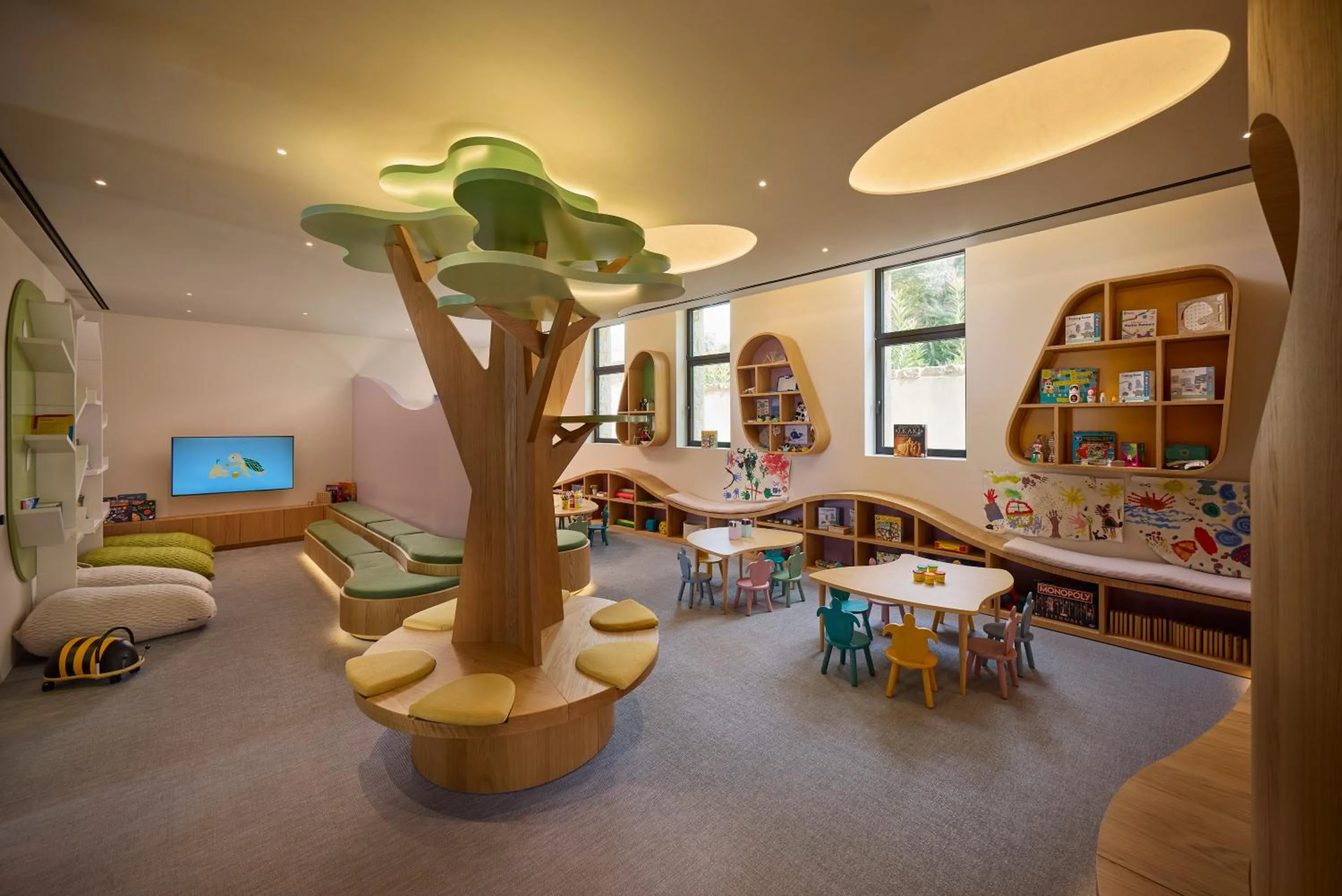 Kids's club in Mandarin Oriental, Costa Navarino