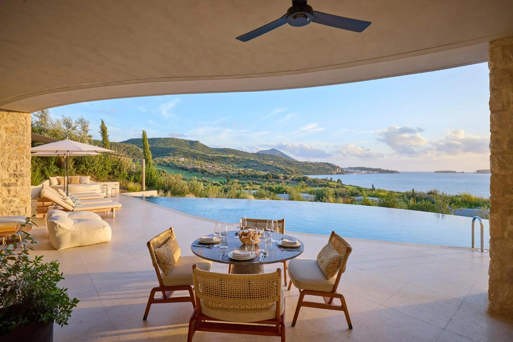 Property building in Mandarin Oriental, Costa Navarino