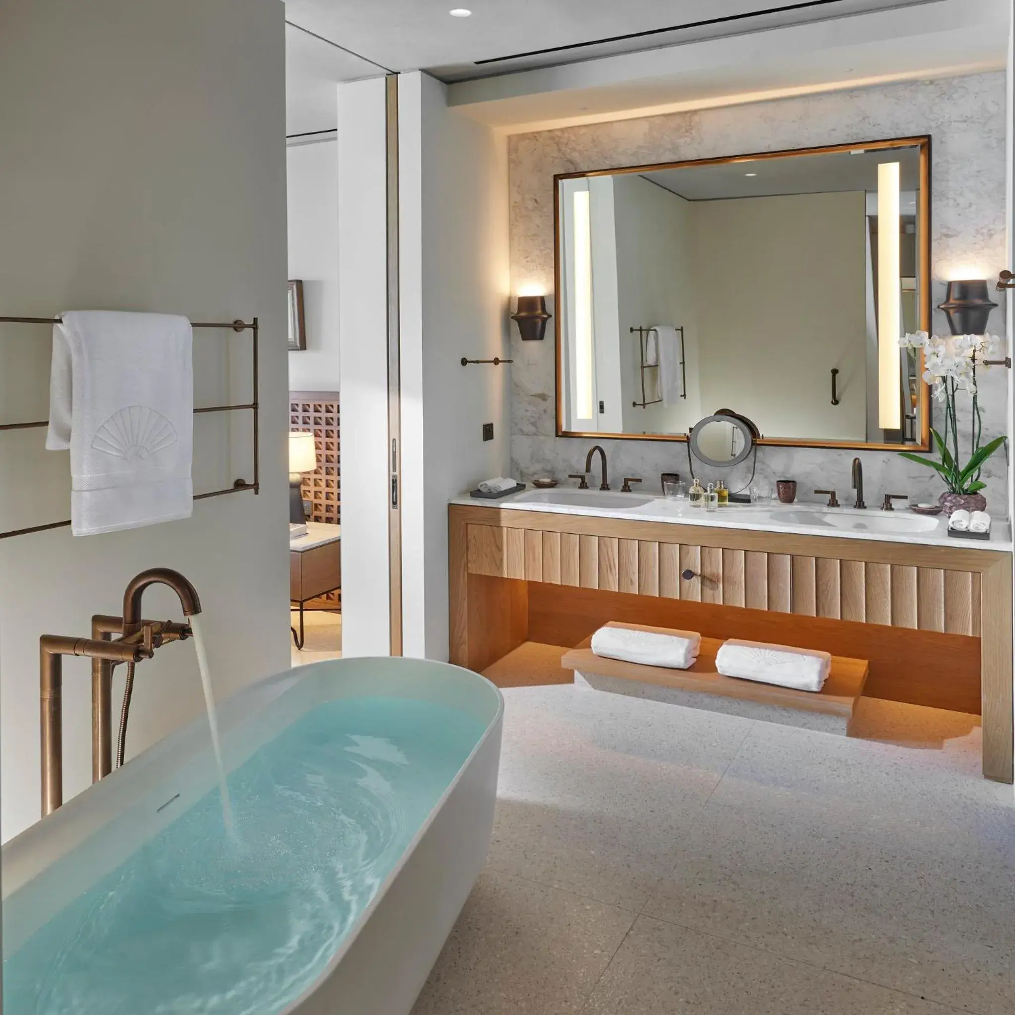 Deluxe Bay View Junior Suite King or Twin in Mandarin Oriental, Costa Navarino Deluxe Bay View Junior Suite King or Twin in Mandarin Oriental, Costa Navarino