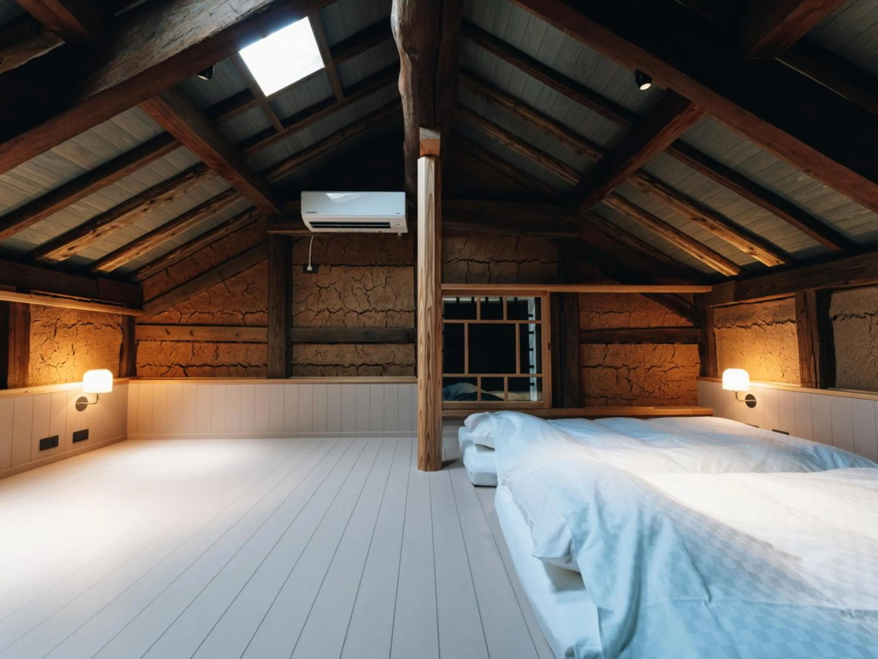 Photo of the whole room, Bed in RITA Yame Fukushima