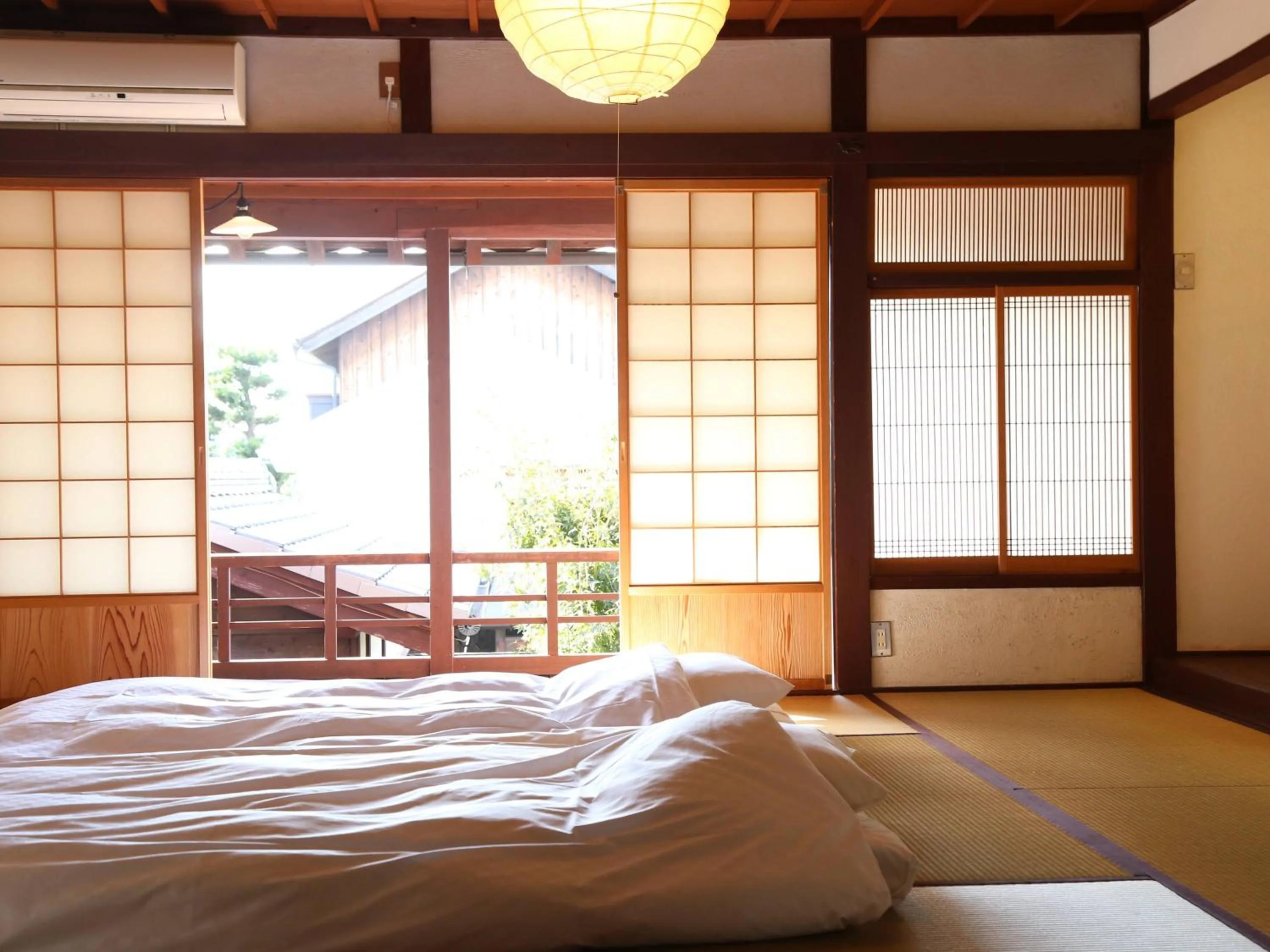 Bedroom, Bed in RITA Yame Fukushima