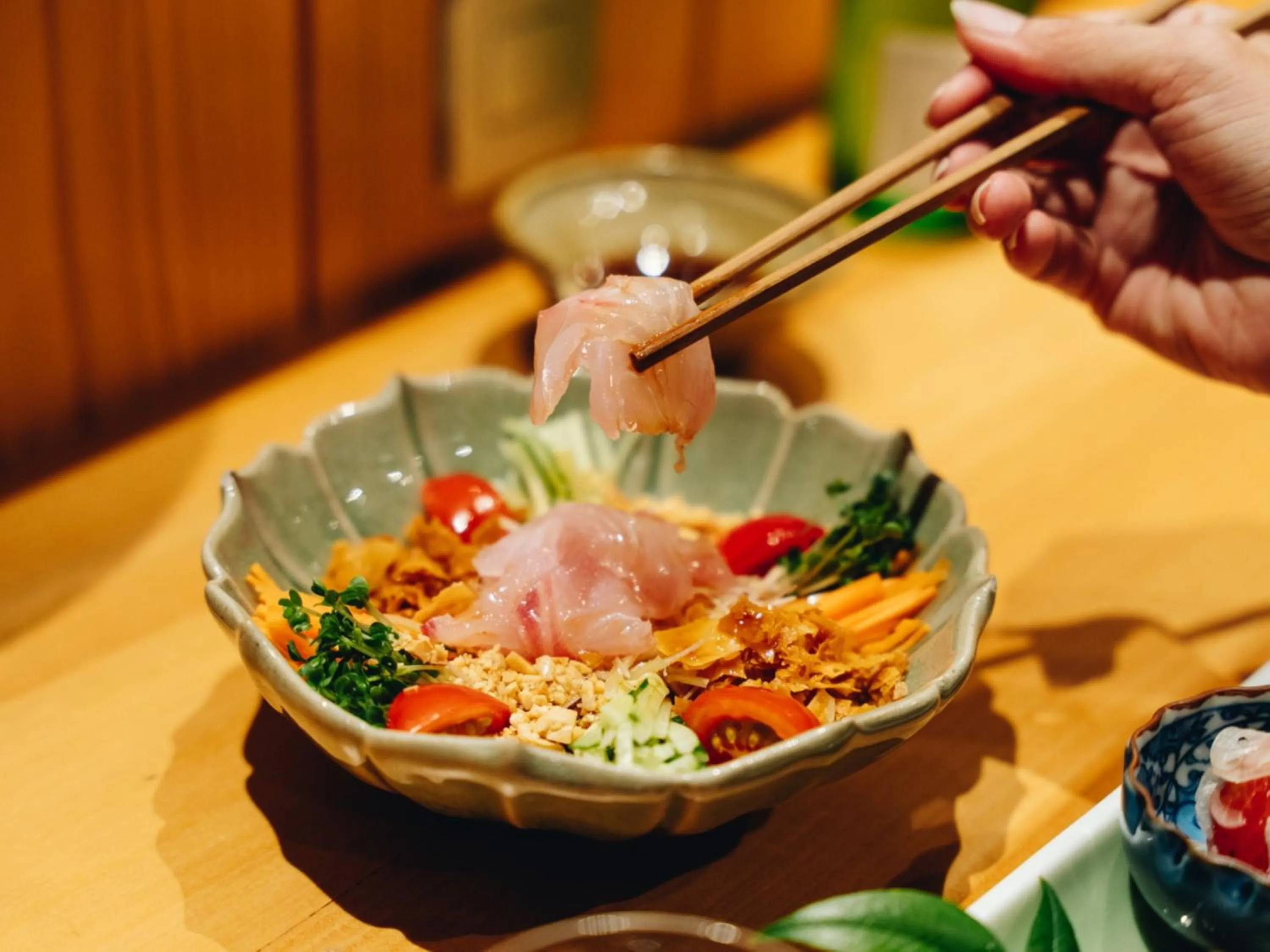 Dinner in RITA Yame Fukushima