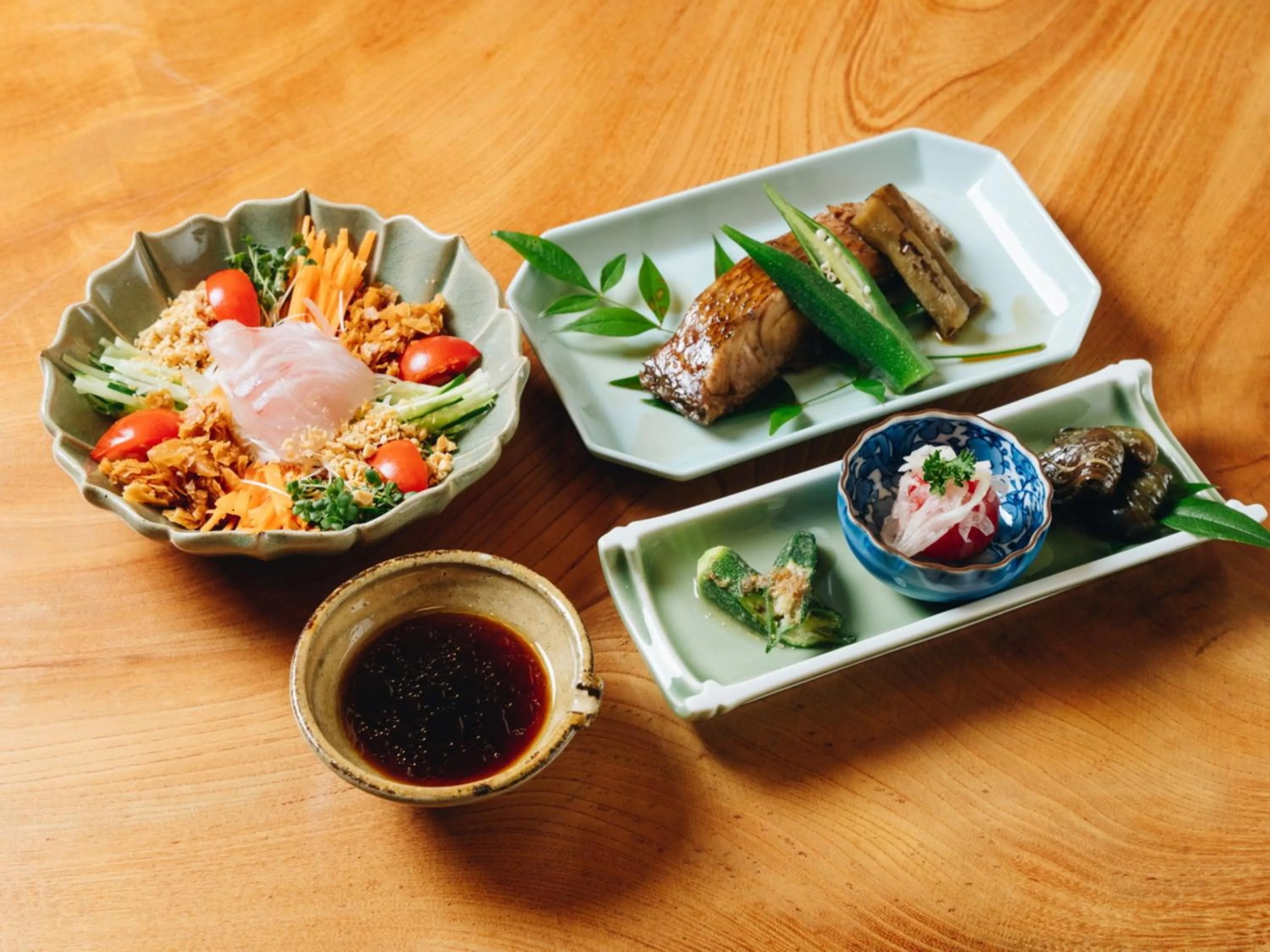 Dinner in RITA Yame Fukushima