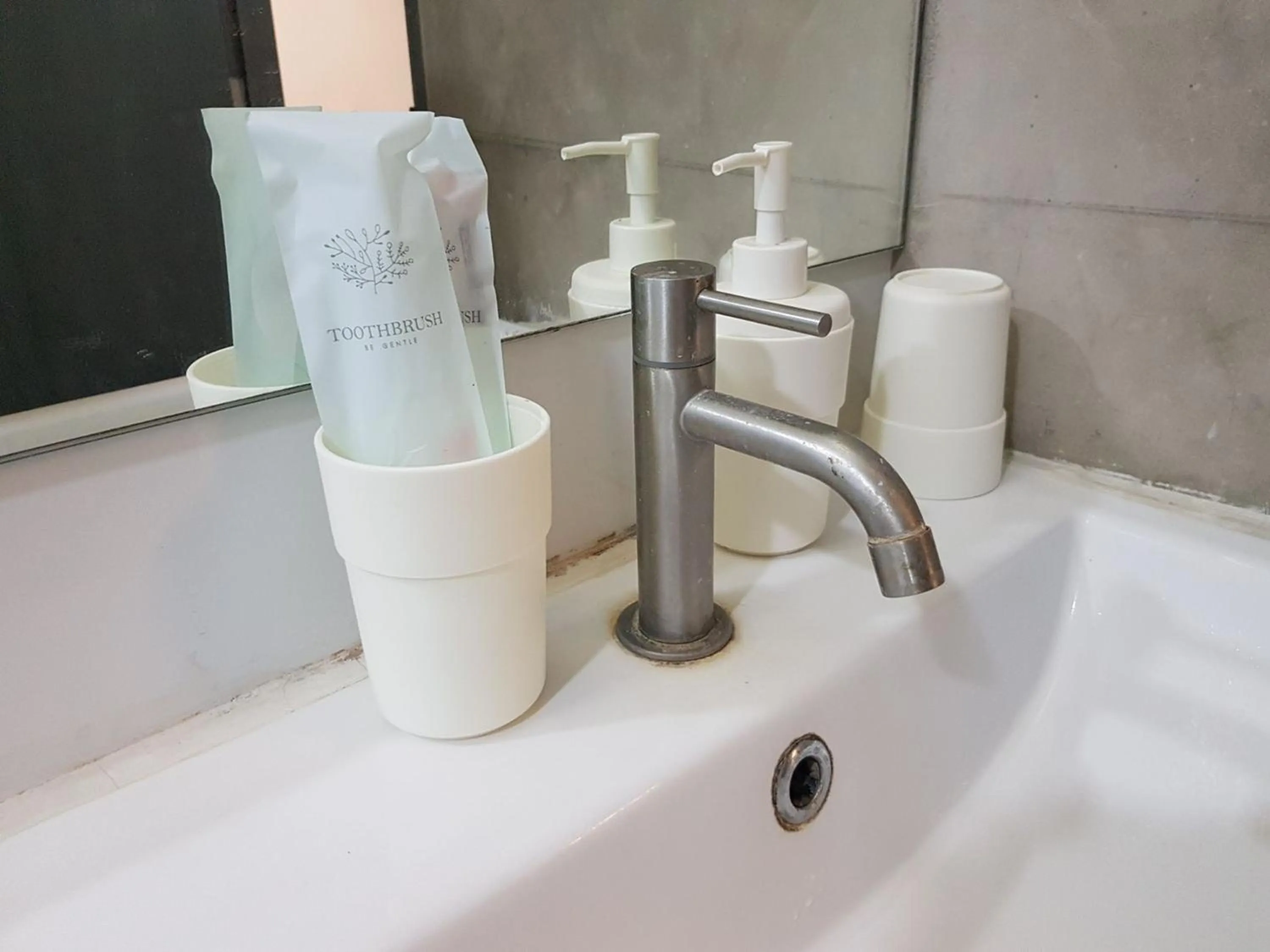 Bathroom in All day hostel at BTS Bang Chak