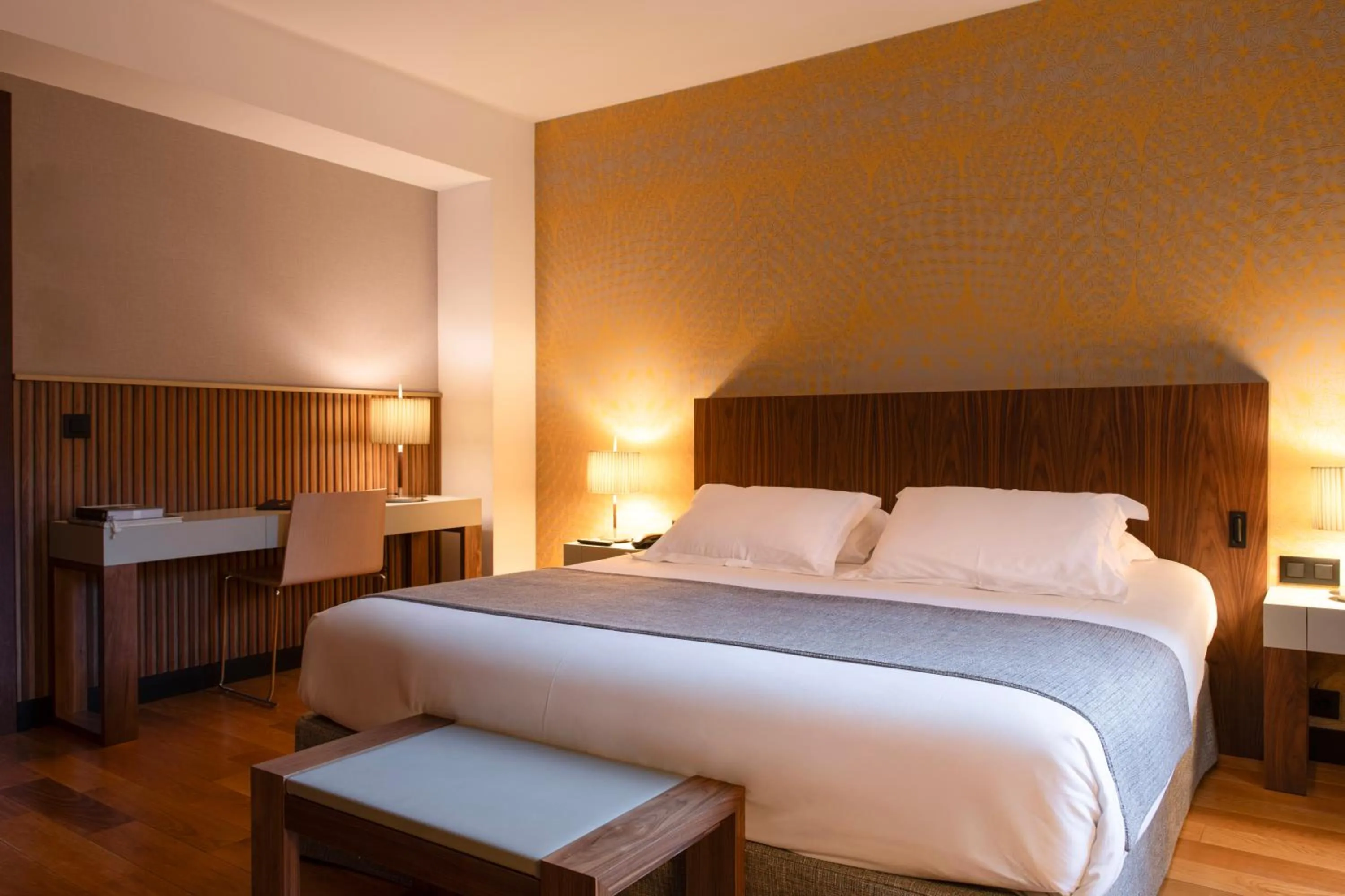 Bed in Hotel Villa Emilia