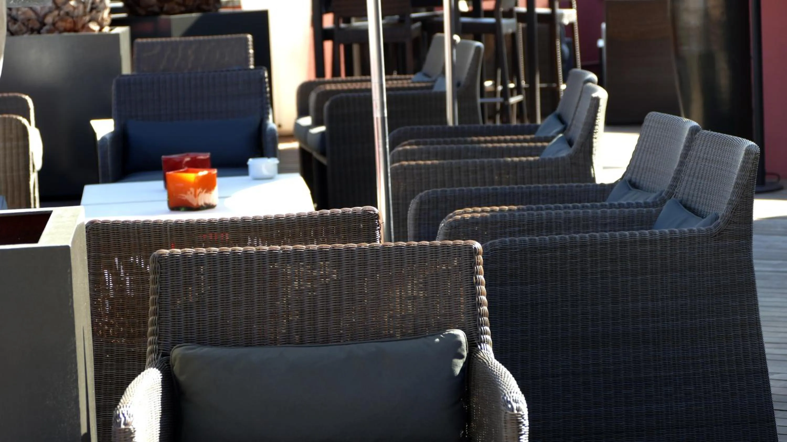 Patio in Hotel Villa Emilia