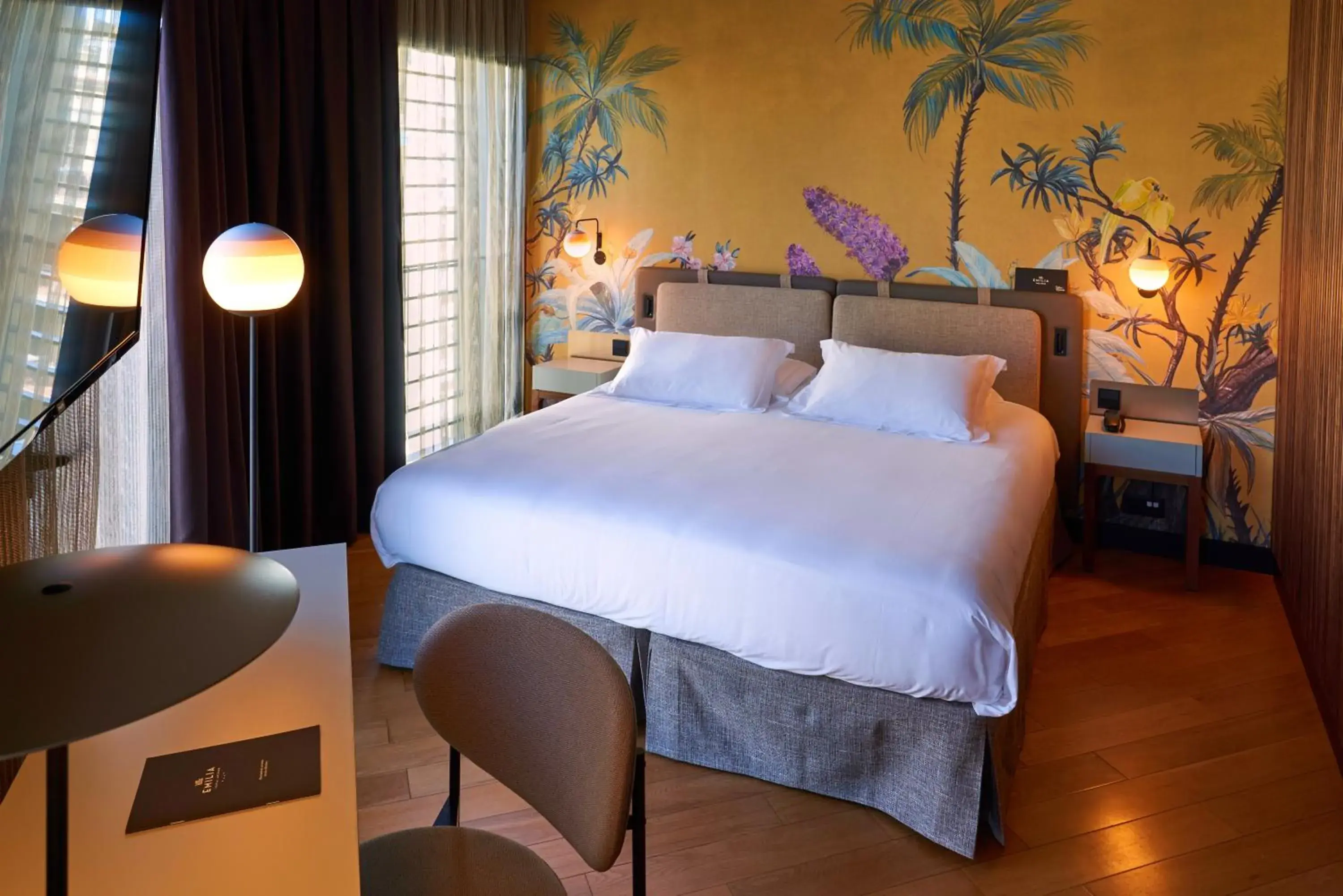 Bed in Hotel Villa Emilia Bed in Hotel Villa Emilia