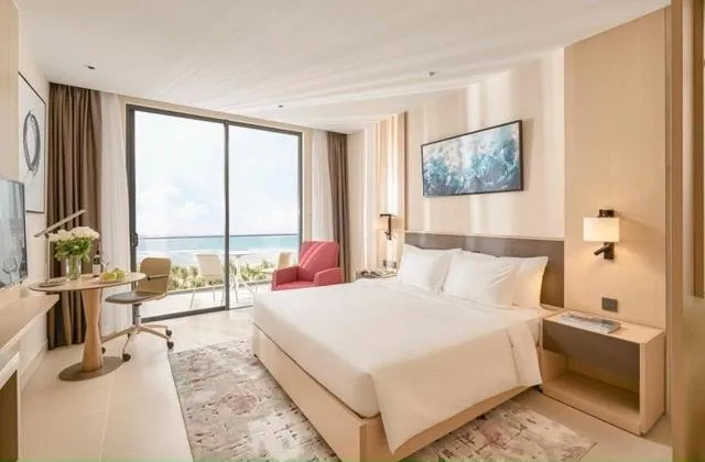 Bed in Sea Moon Cam Ranh Beach House