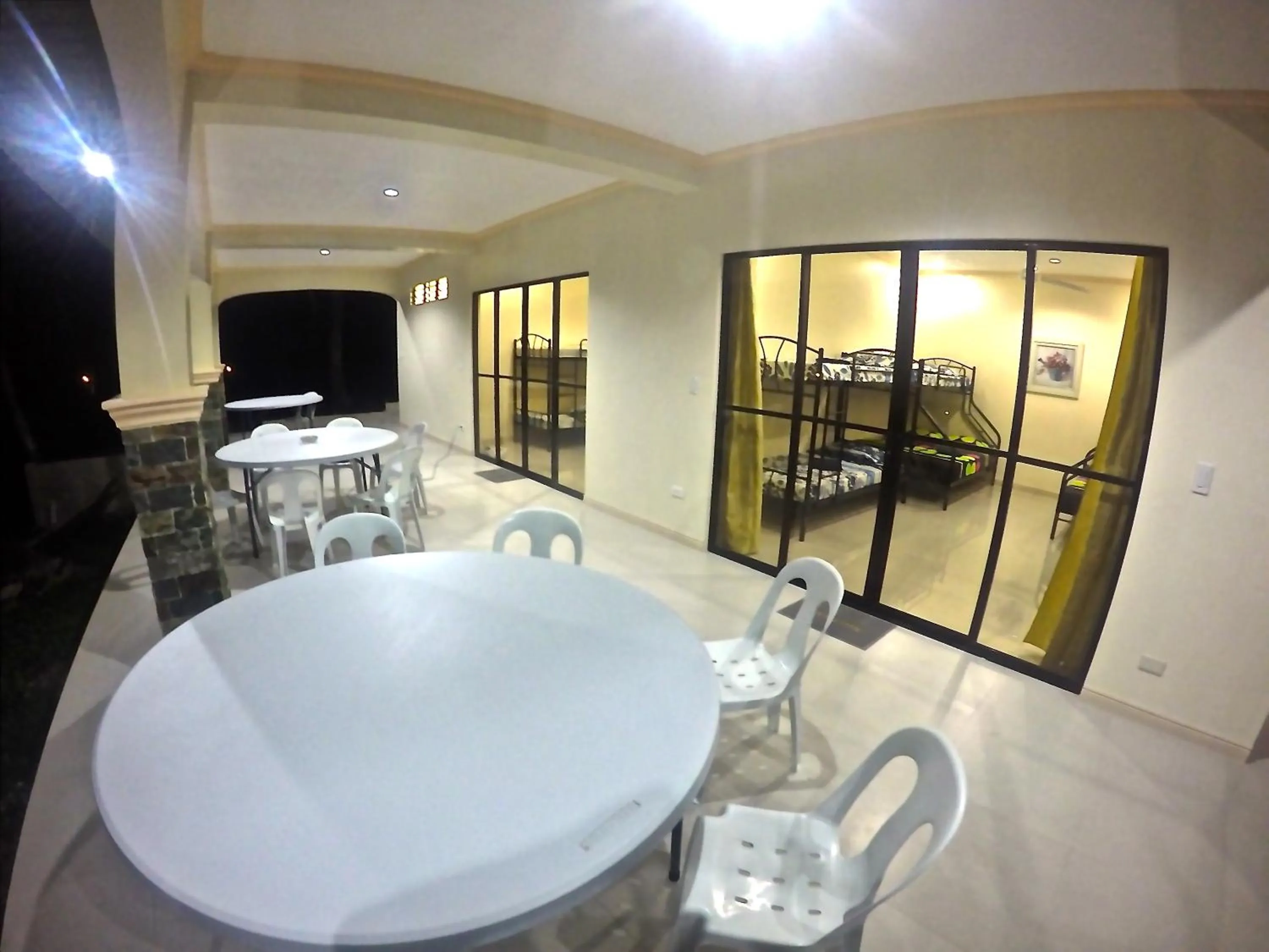 Seating area in Lambug Beach Homestay