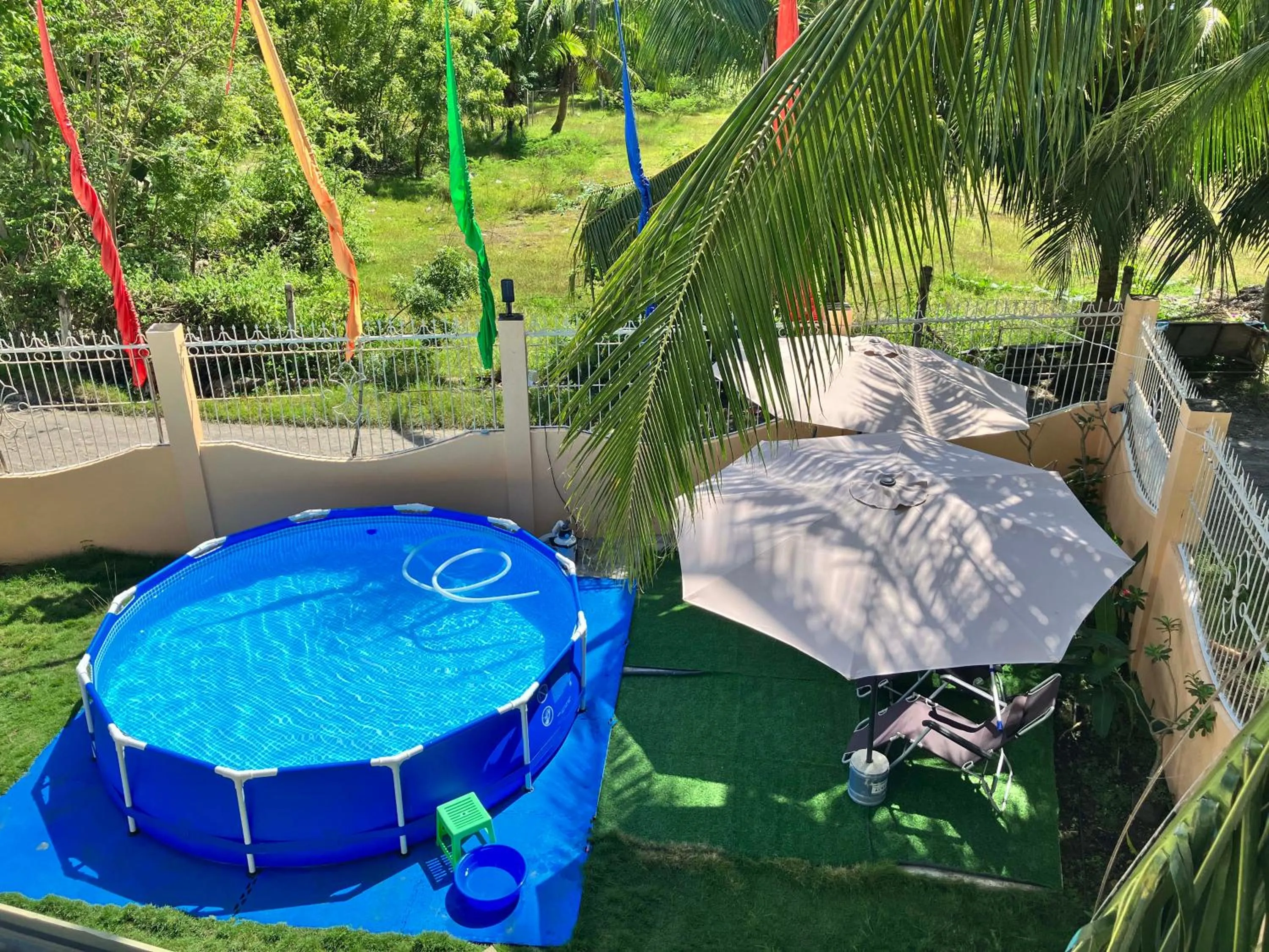 Garden in Lambug Beach Homestay