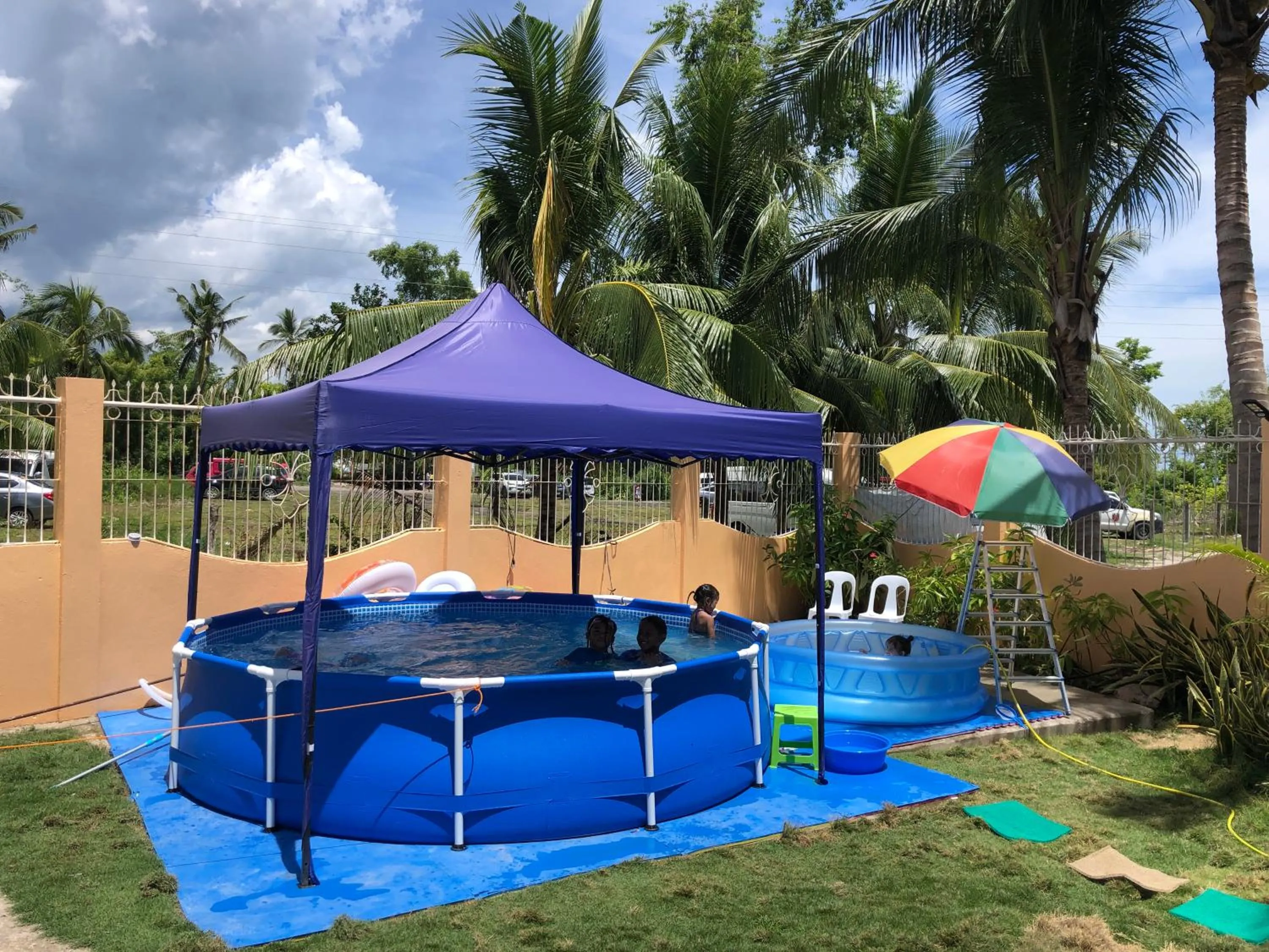 Children play ground in Lambug Beach Homestay