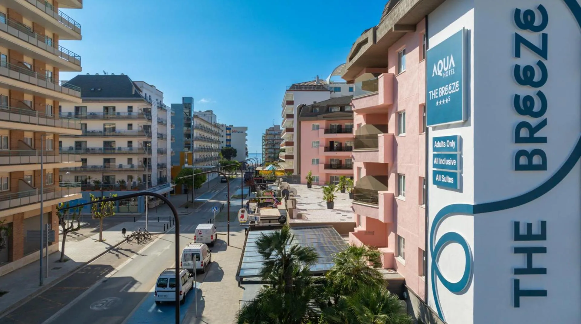 Property building in AQUA Hotel The Breeze & Spa - All Inclusive - Adults Only - 4Sup