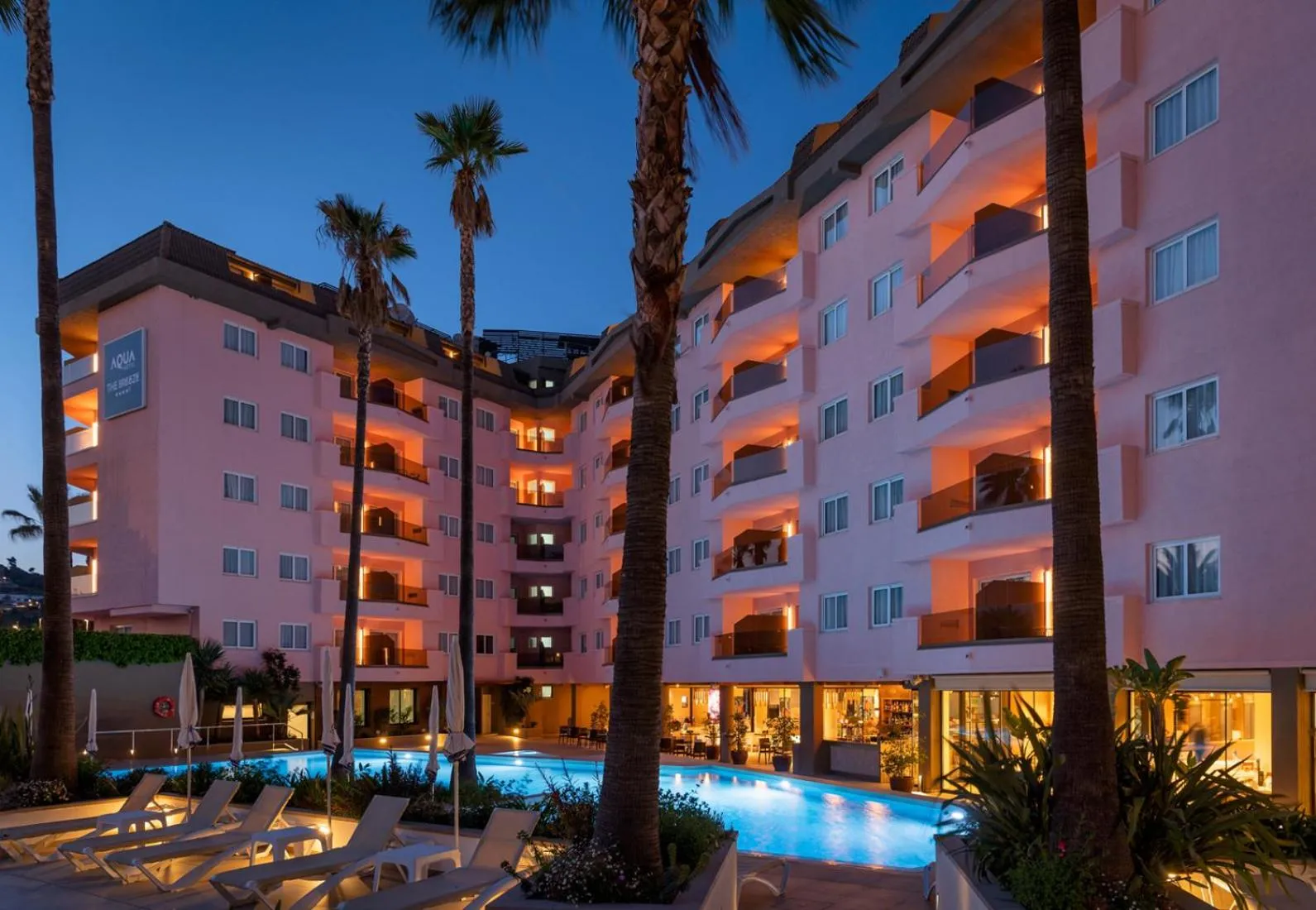 Property building in AQUA Hotel The Breeze & Spa - All Inclusive - Adults Only - 4Sup