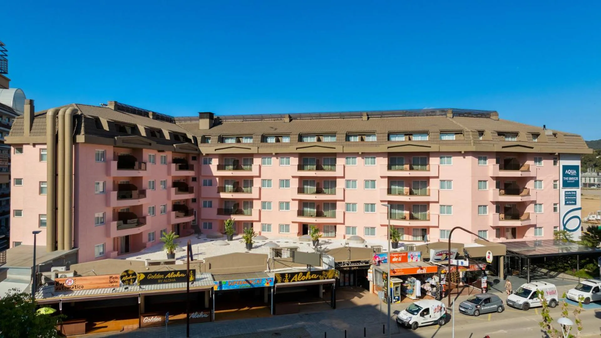 Property building in AQUA Hotel The Breeze & Spa - All Inclusive - Adults Only - 4Sup