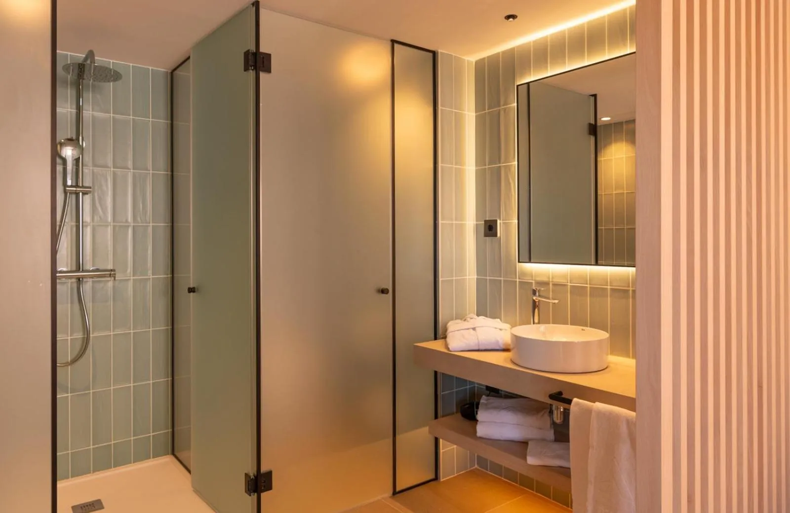 Bathroom in AQUA Hotel The Breeze & Spa - All Inclusive - Adults Only - 4Sup