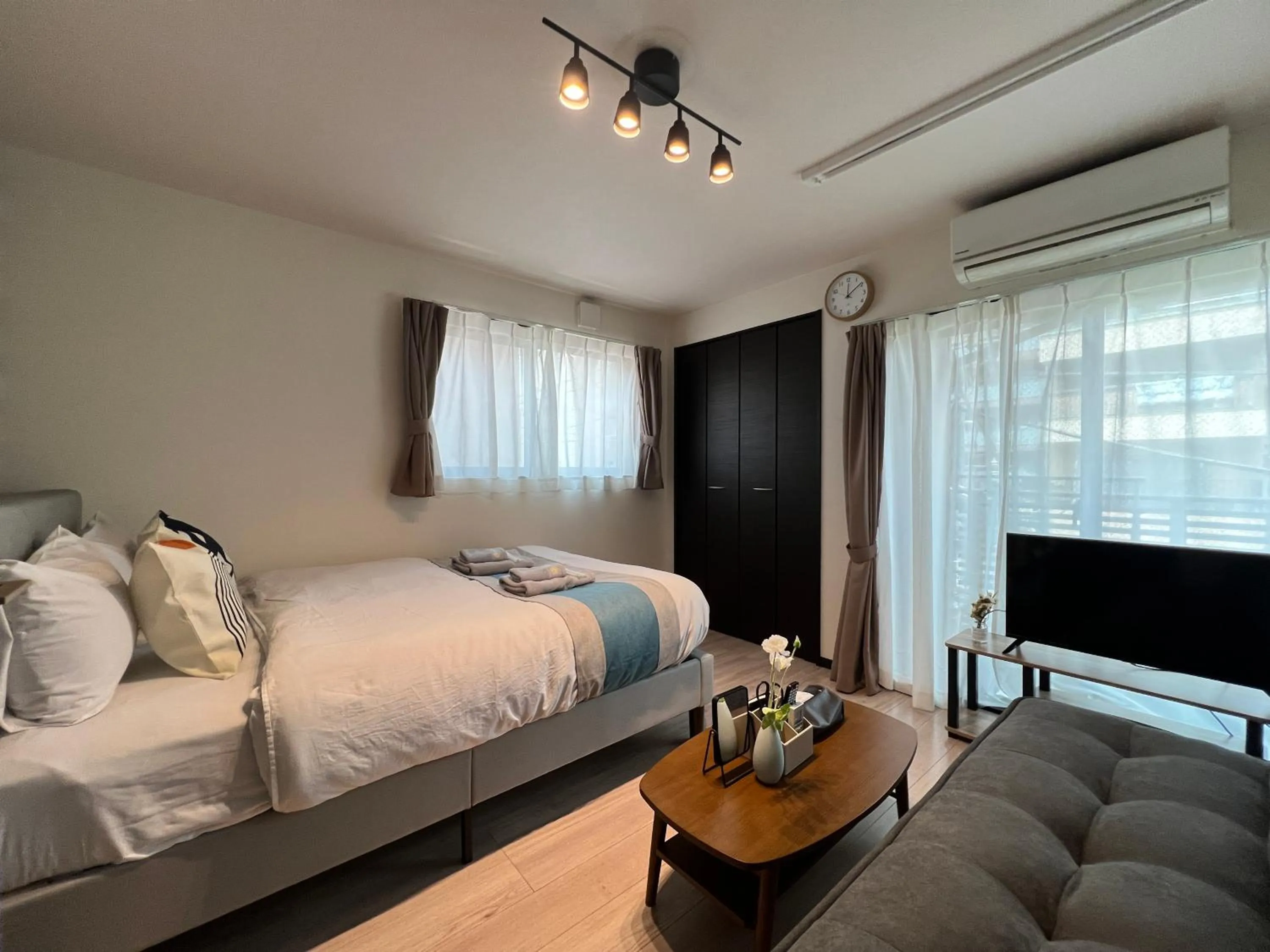 Bed in nestay inn tokyo asakusa