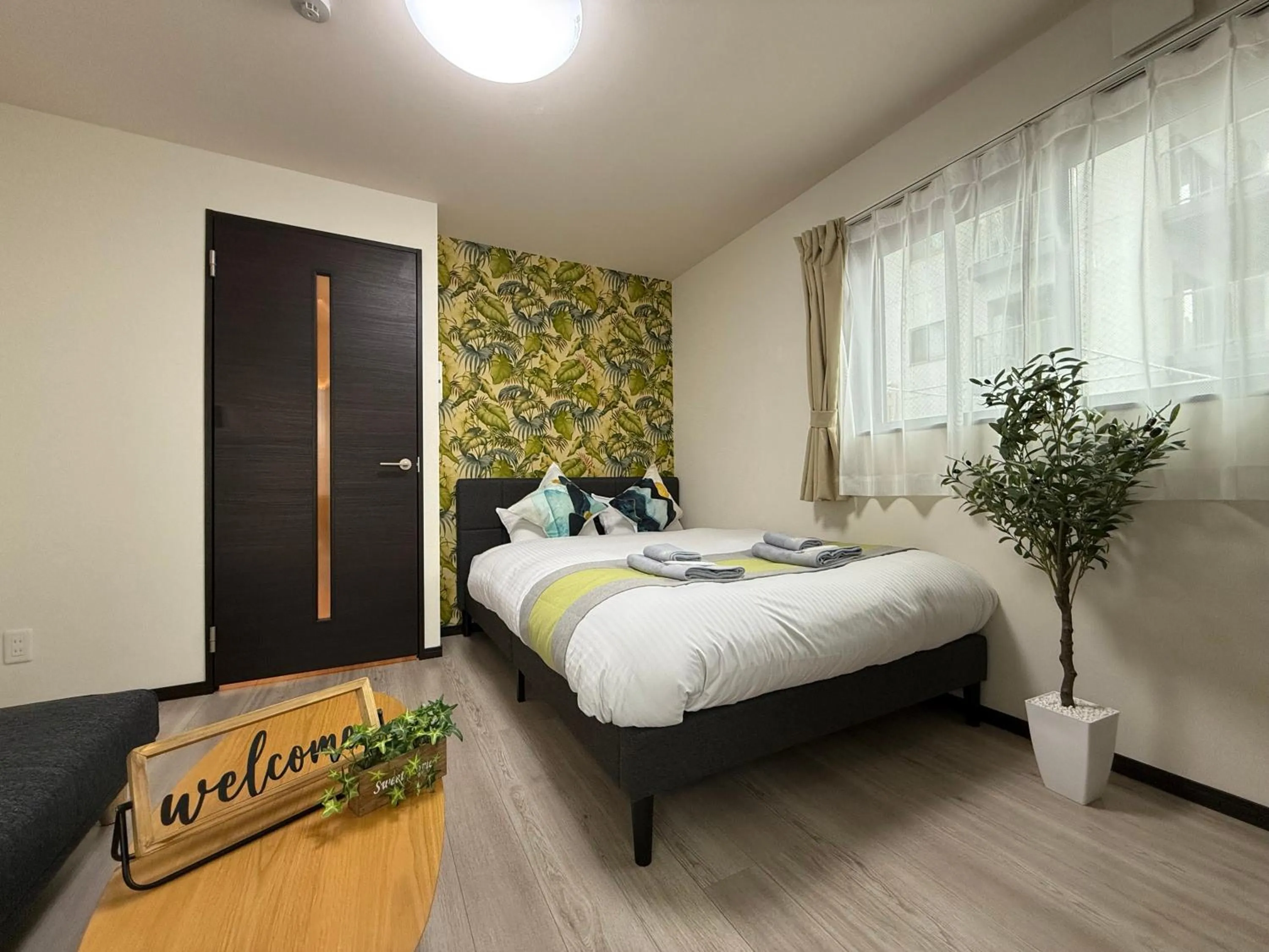 Bed in nestay inn tokyo asakusa