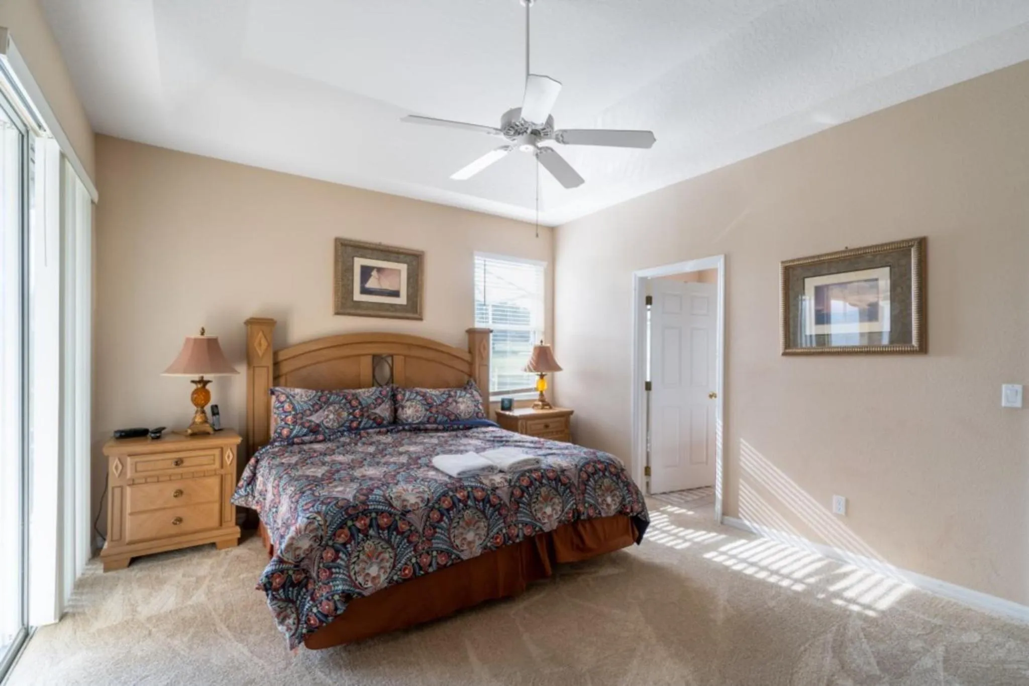 Bedroom, Bed in 4 Bedroom Value Plus Home with Private Pool