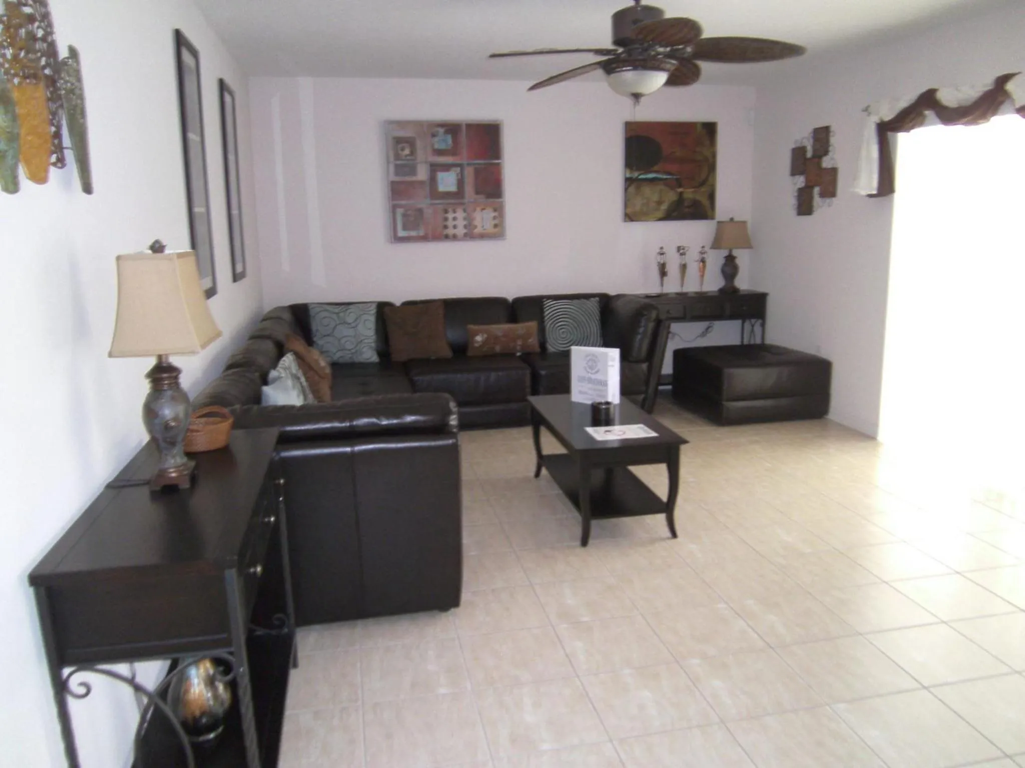 Living room in 4 Bedroom Value Plus Home with Private Pool
