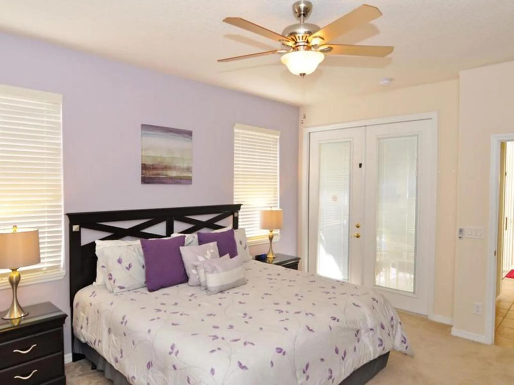 Bedroom, Bed in 4 Bedroom Value Plus Home with Private Pool