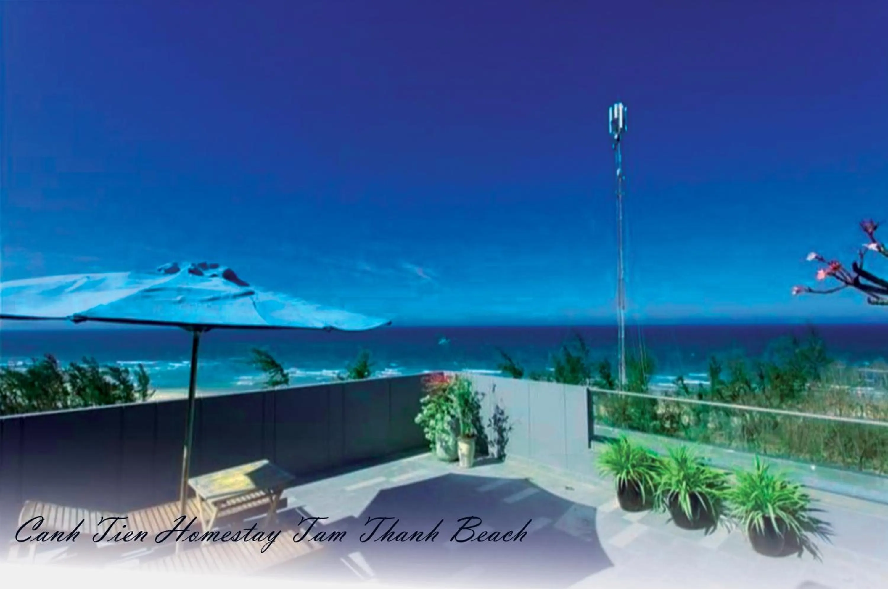 Sea view in Canh Tien Homestay Tam Thanh Beach