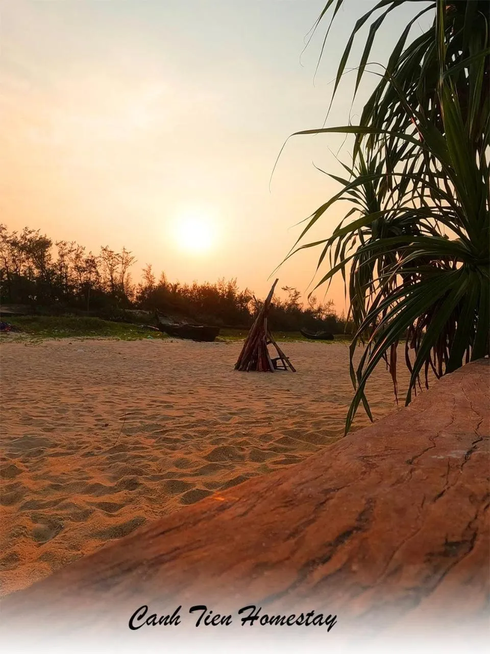 Beach in Canh Tien Homestay Tam Thanh Beach
