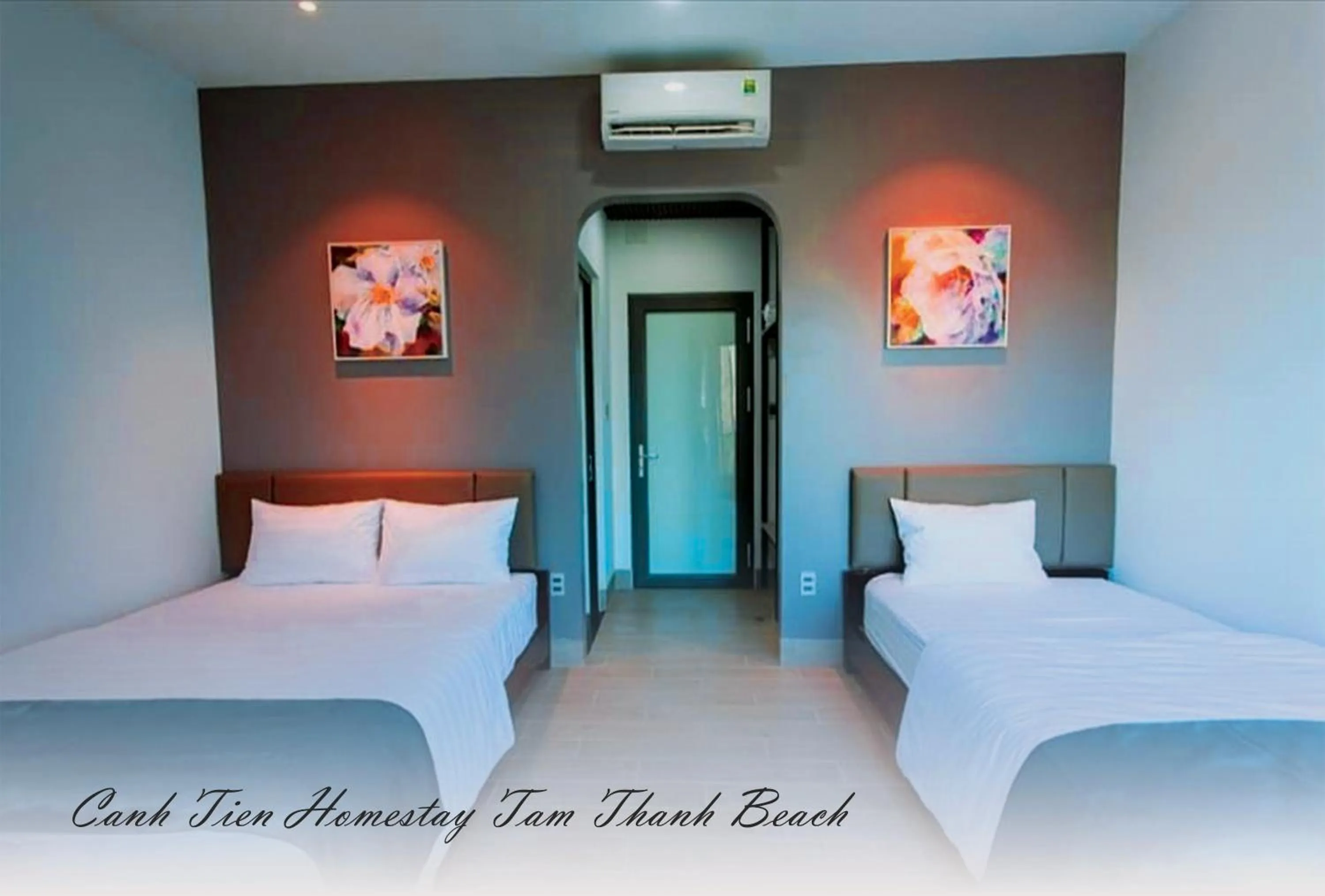 Bed in Canh Tien Homestay Tam Thanh Beach