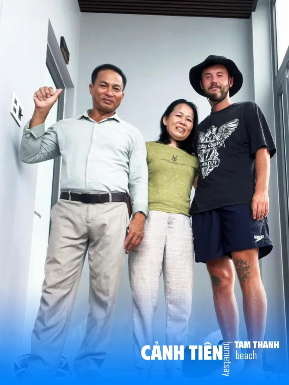 Guests in Canh Tien Homestay Tam Thanh Beach