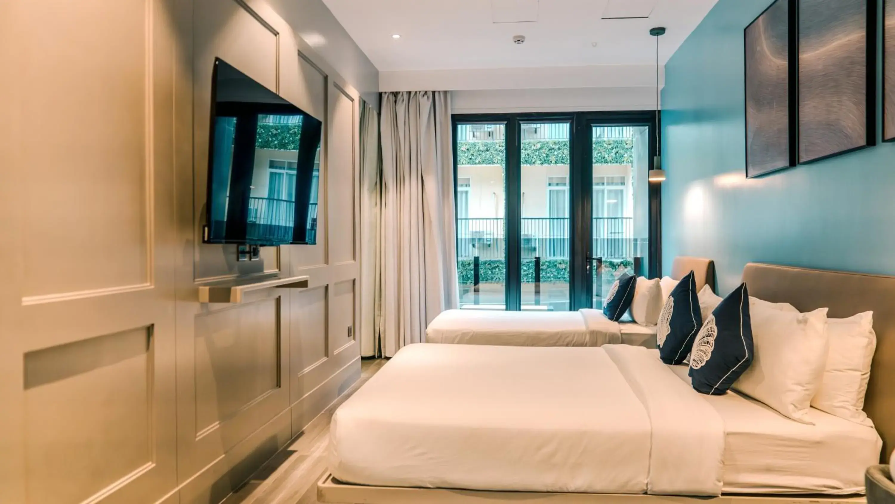 Family Room with Balcony in H Hotel El Nido - Vegan Friendly Hotel Managed by H Hospitality Group Family Room with Balcony in H Hotel El Nido - Vegan Friendly Hotel Managed by H Hospitality Group