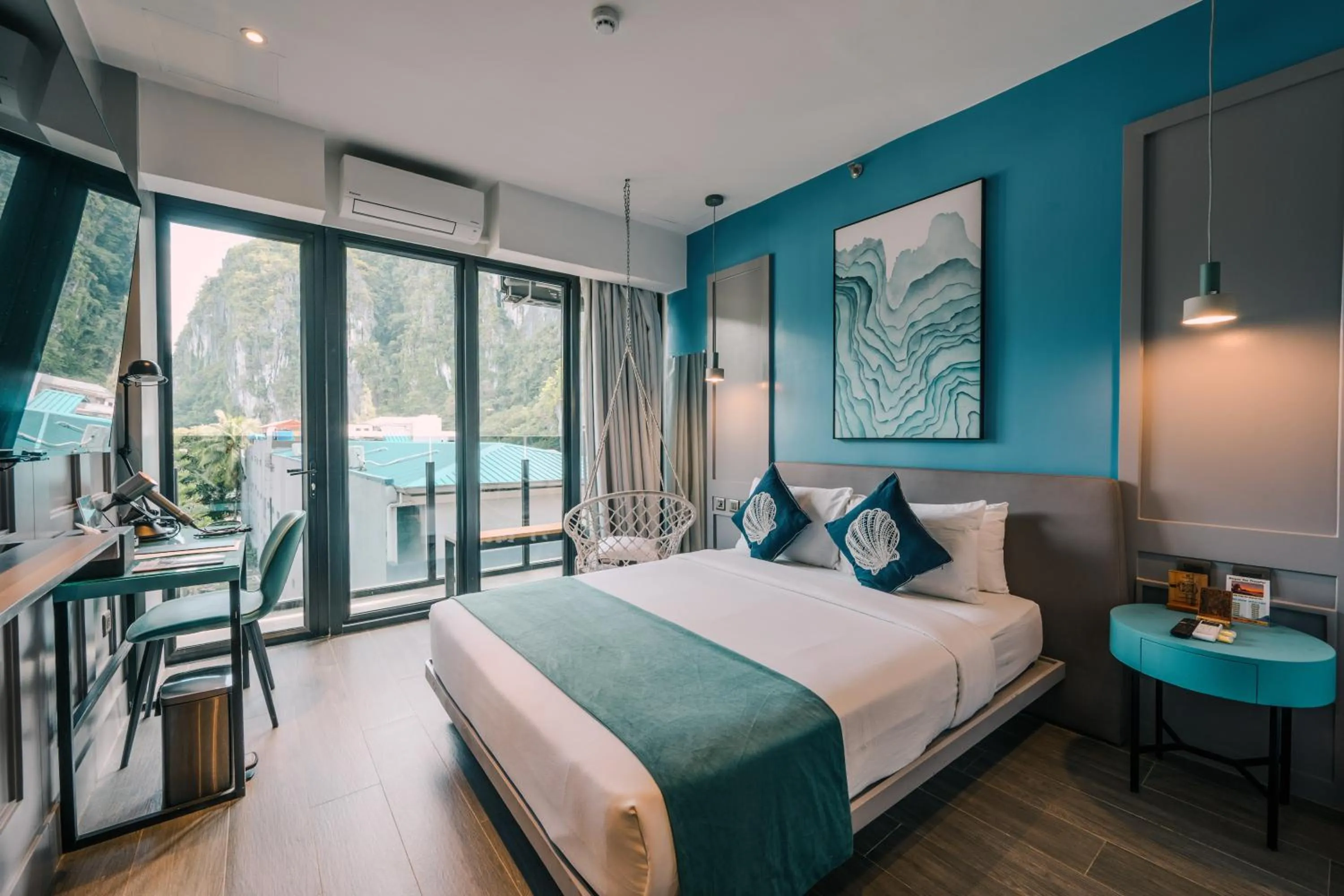 Bed in H Hotel El Nido - Vegan Friendly Hotel Managed by H Hospitality Group