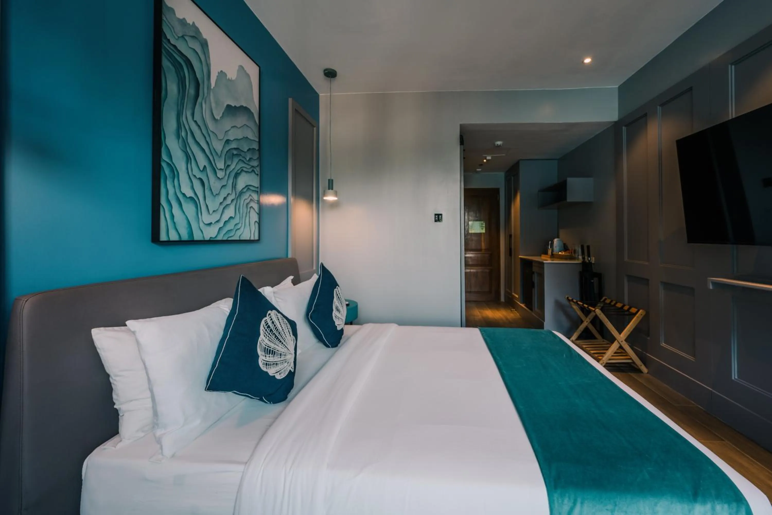 Bed in H Hotel El Nido - Vegan Friendly Hotel Managed by H Hospitality Group