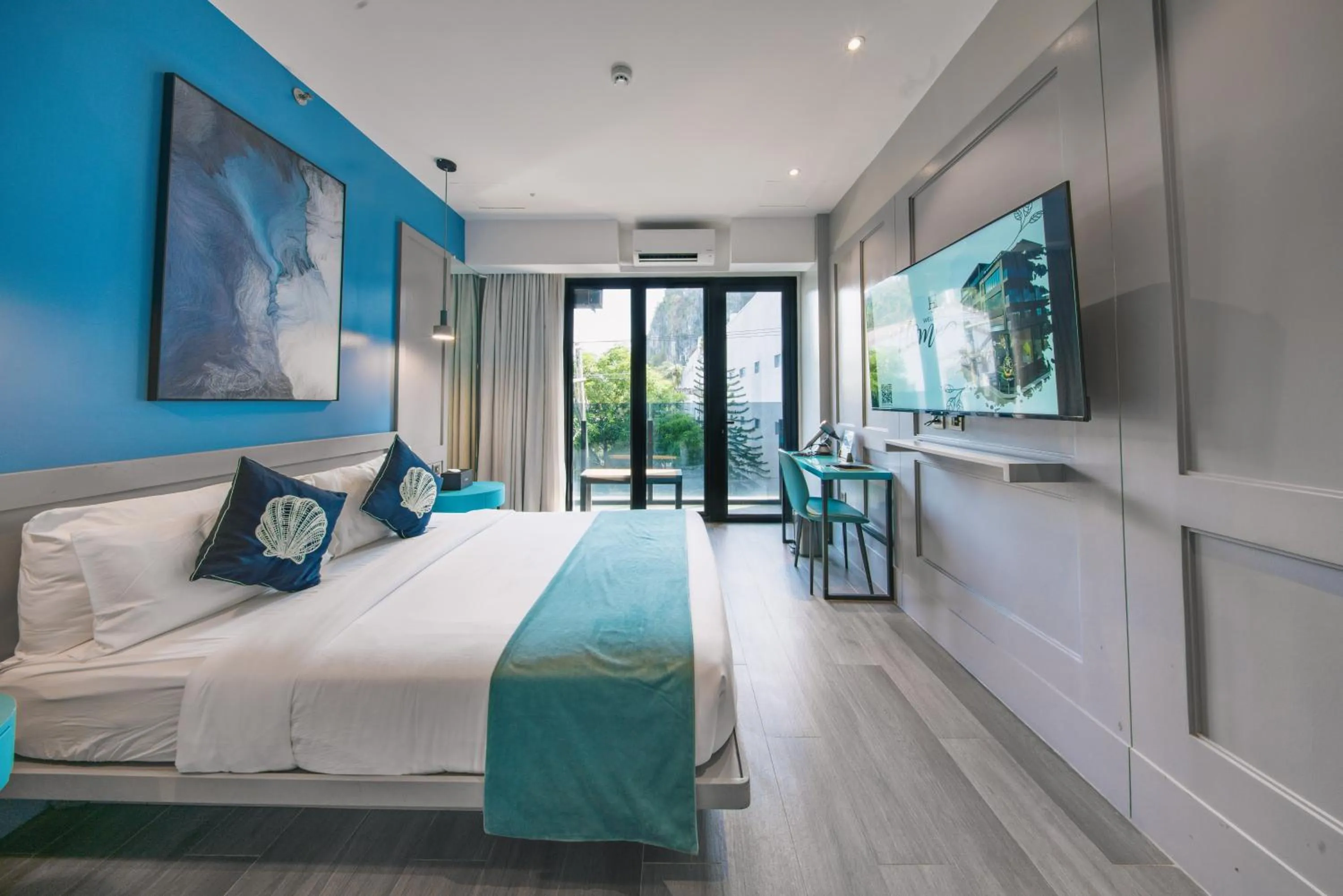 Bed in H Hotel El Nido - Vegan Friendly Hotel Managed by H Hospitality Group