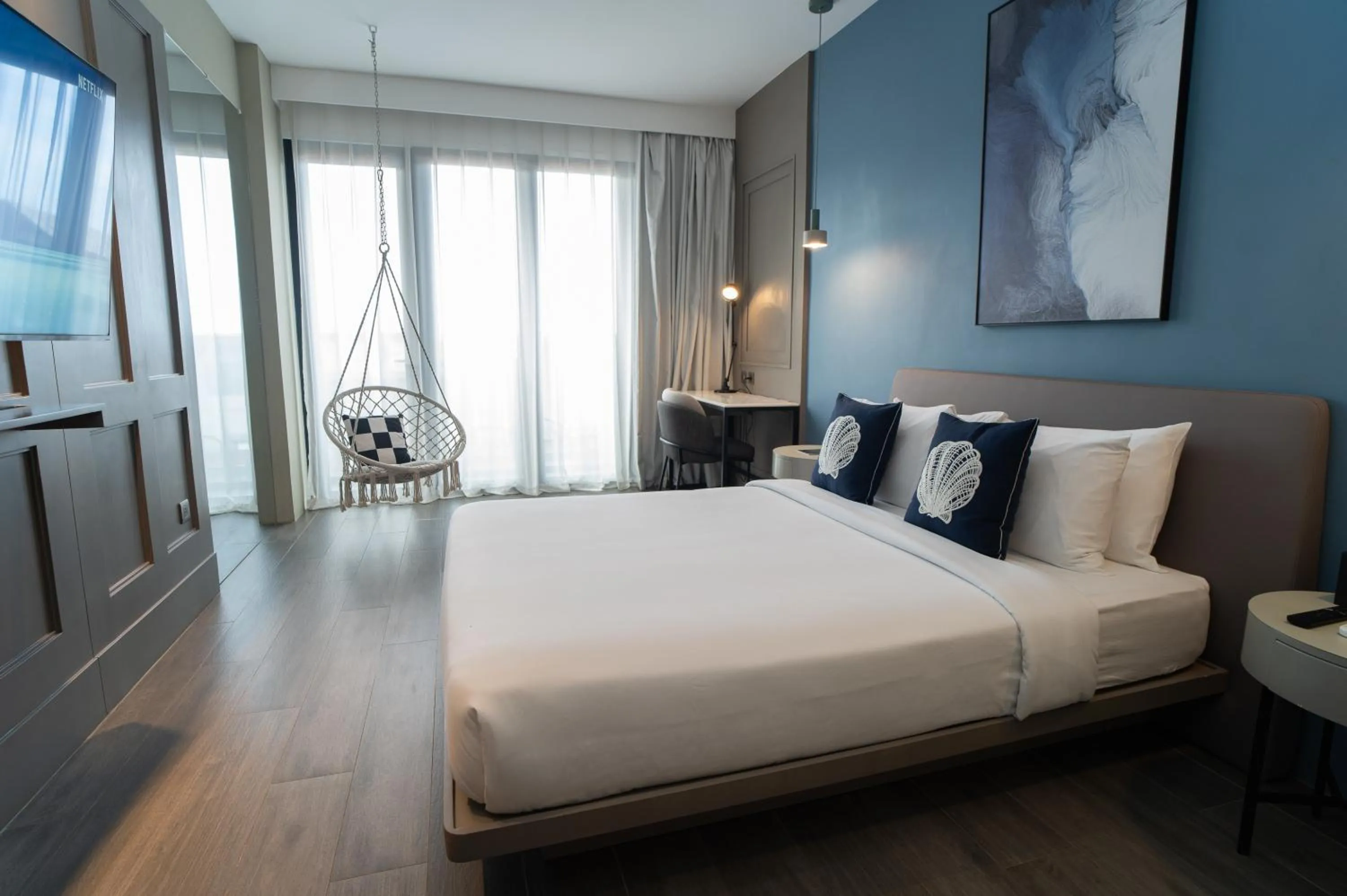 Bed in H Hotel El Nido - Vegan Friendly Hotel Managed by H Hospitality Group