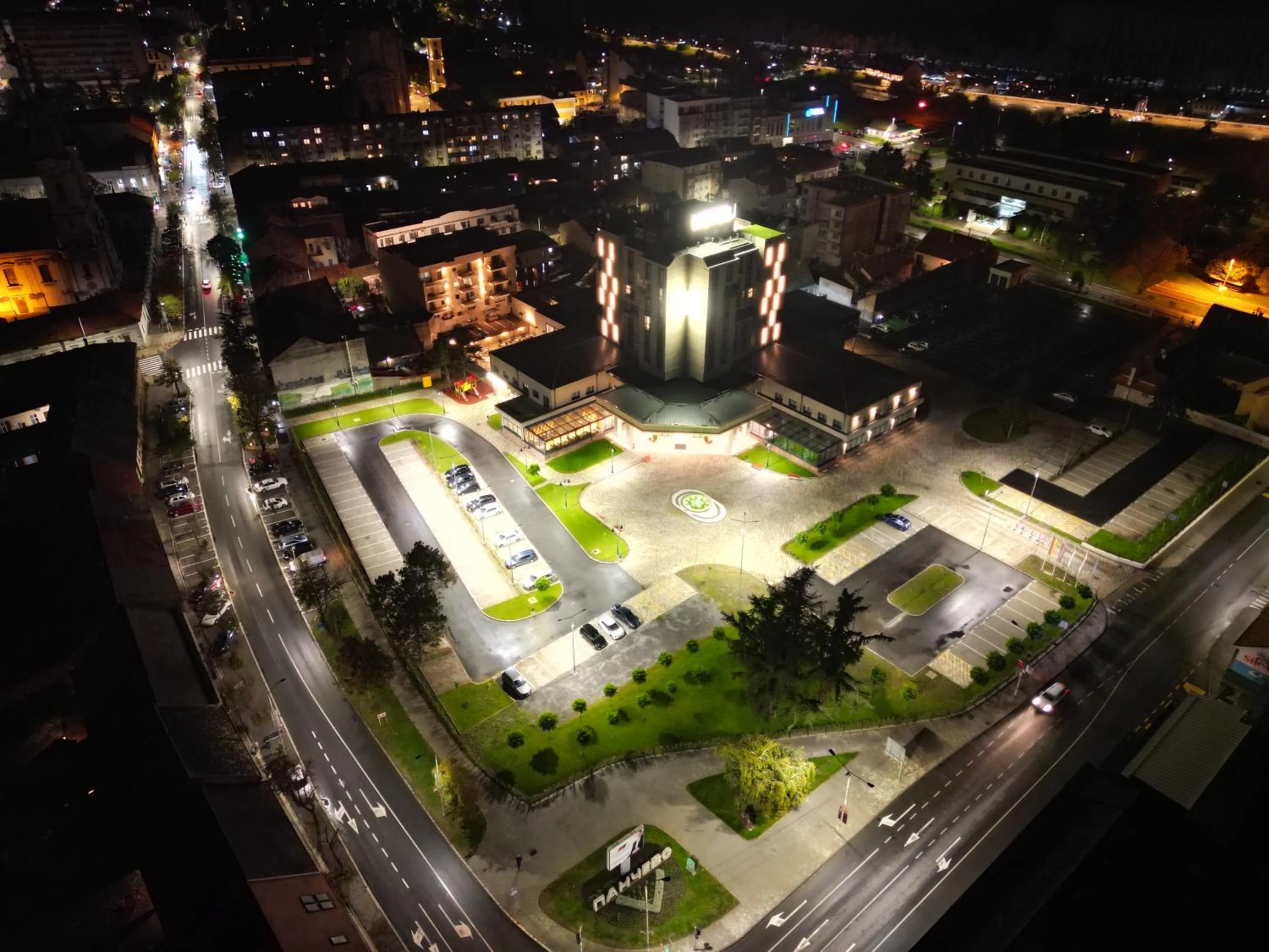 Property building in Hotel Tamiš & Spa