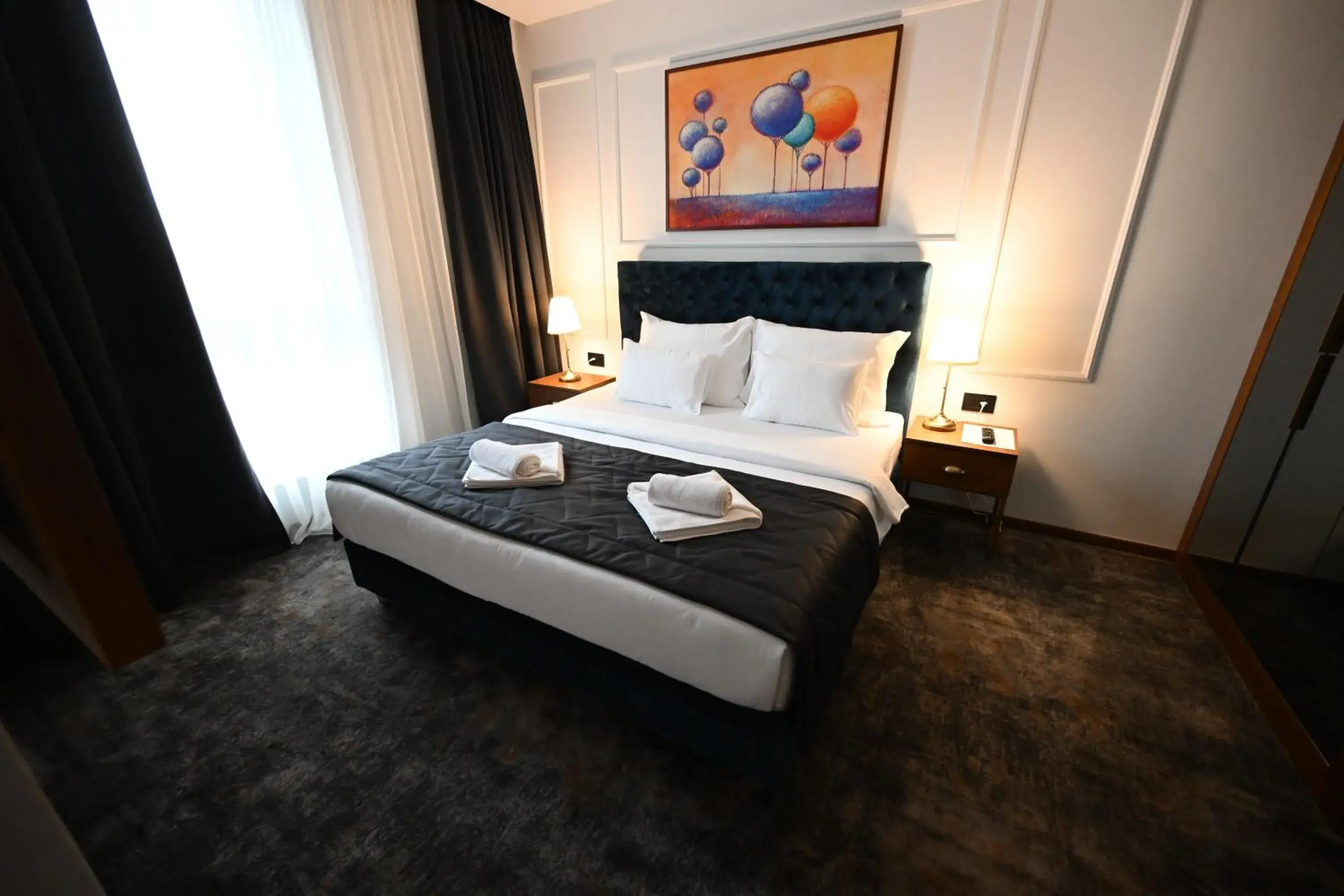 Bedroom, Bed in Hotel Tamiš & Spa Bedroom, Bed in Hotel Tamiš & Spa