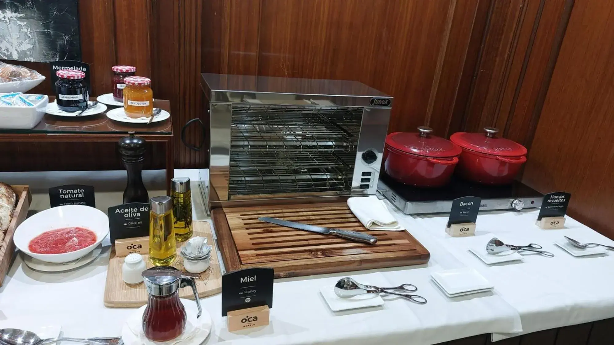 Breakfast in Oca Ipanema Hotel Breakfast in Oca Ipanema Hotel