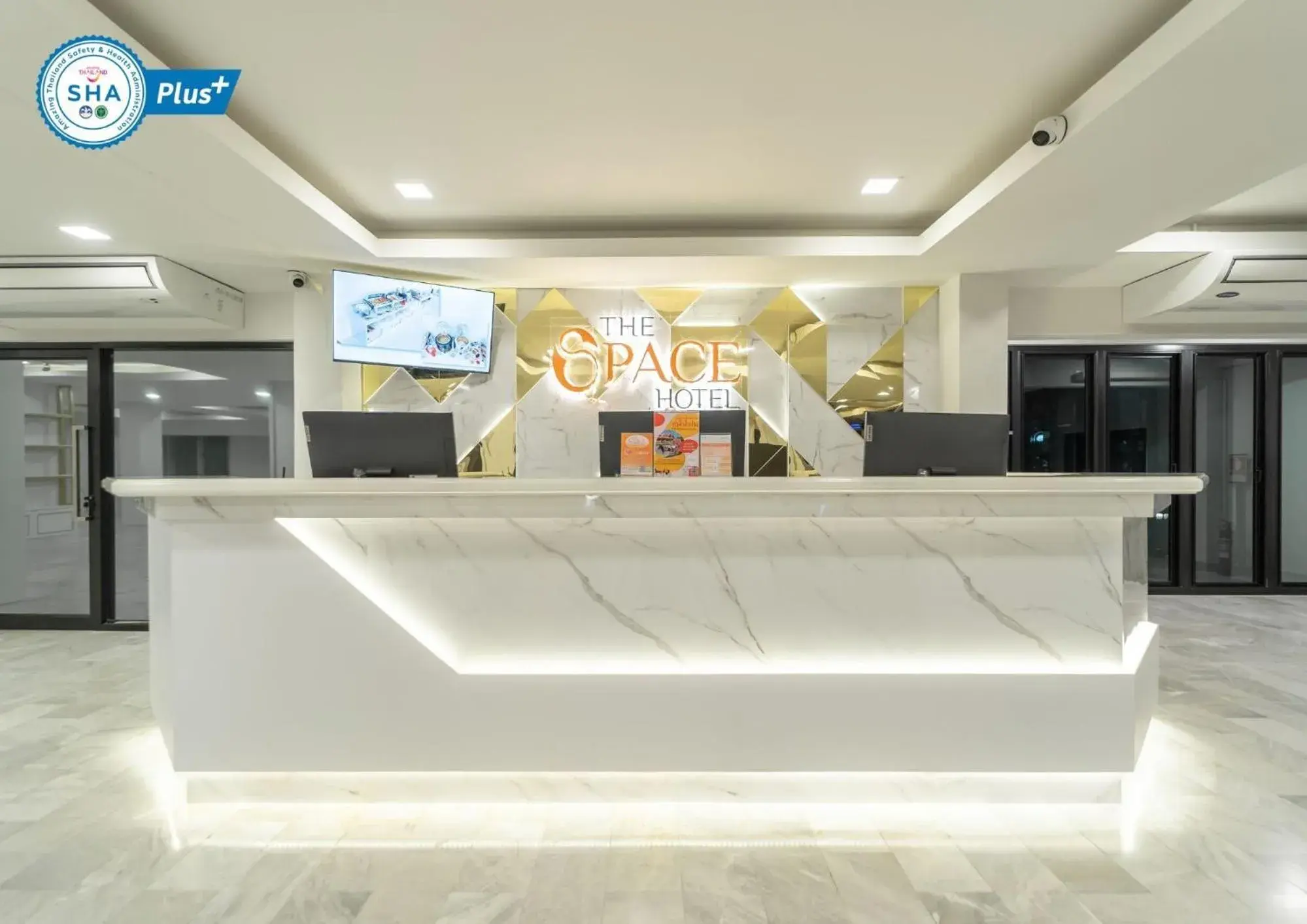 Lobby or reception in The Space Hotel Lampang Lobby or reception in The Space Hotel Lampang