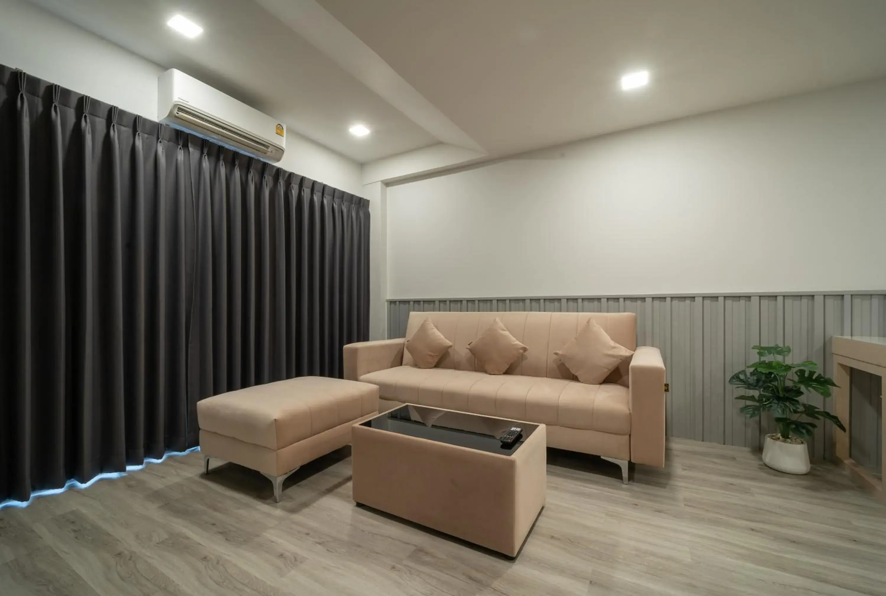 Living room in The Space Hotel Lampang Living room in The Space Hotel Lampang