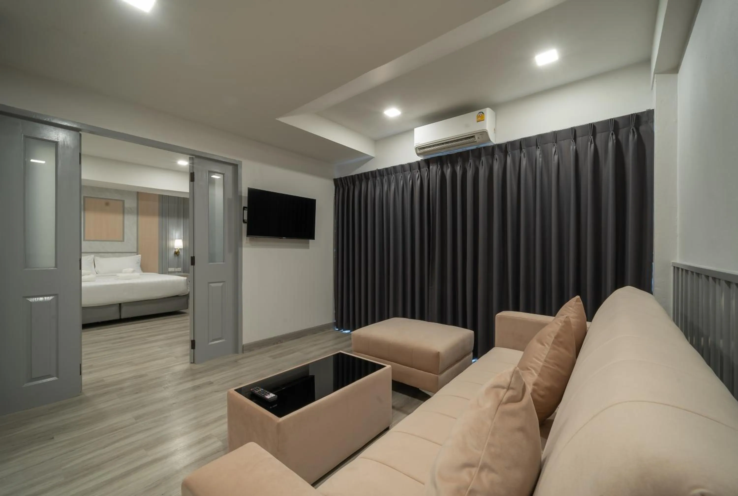 TV and multimedia, Bed in The Space Hotel Lampang