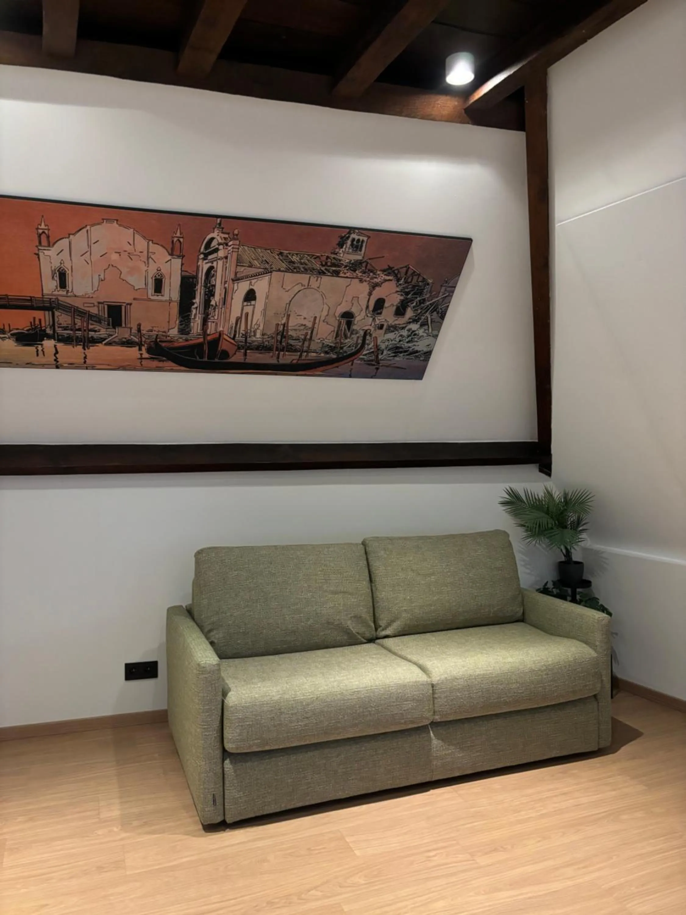 Bedroom in Comic Art Hotel