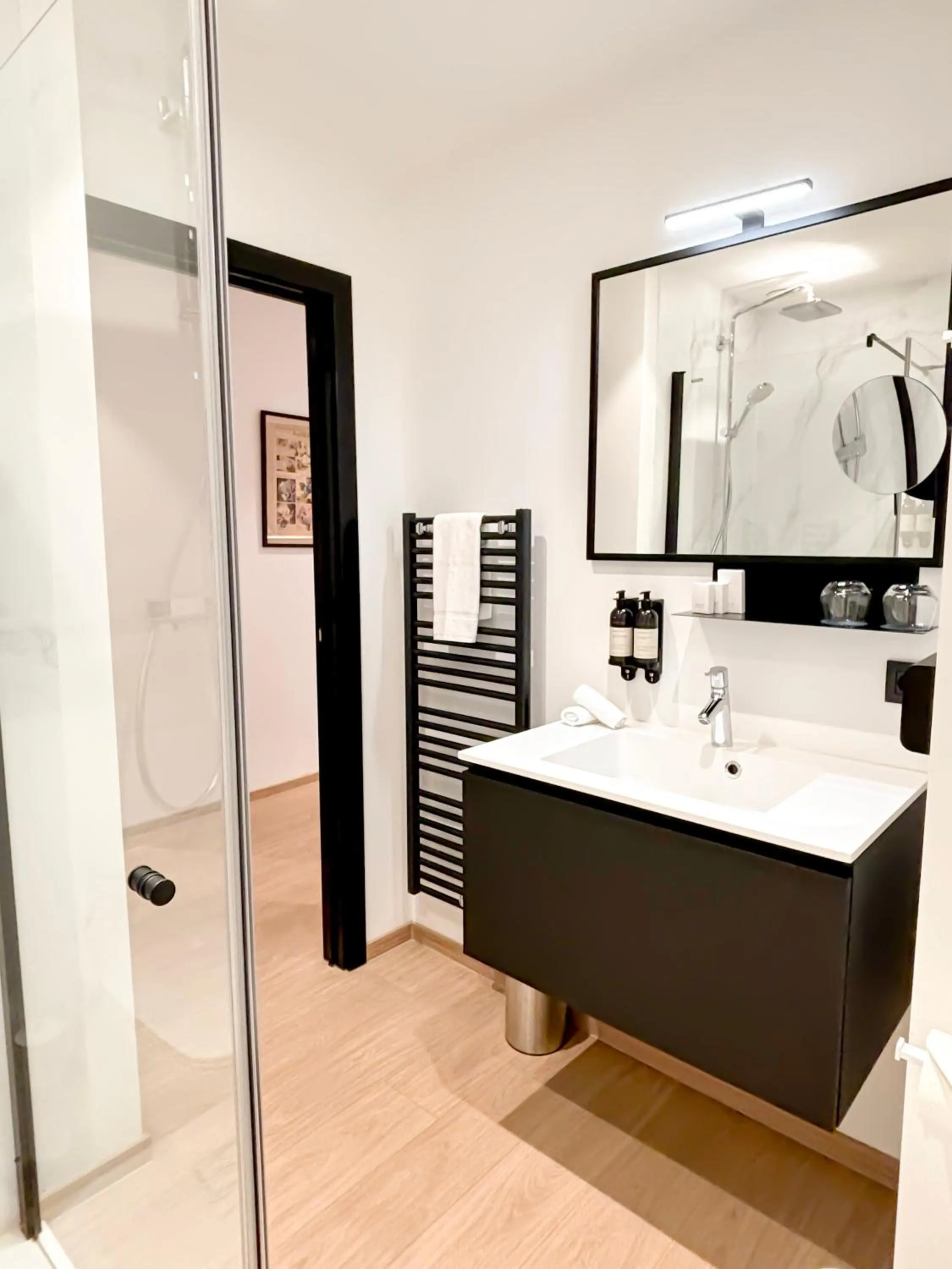 Bathroom in Comic Art Hotel