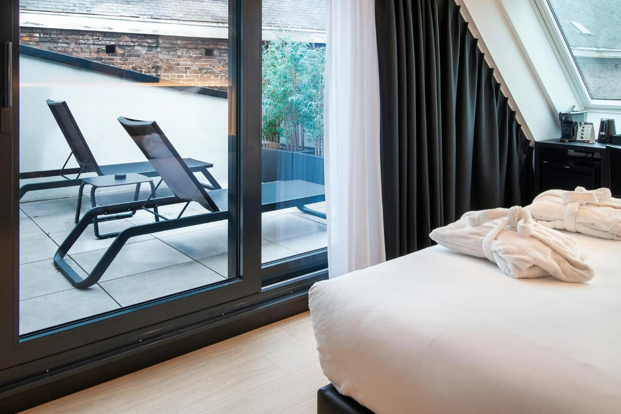 Bed in Comic Art Hotel