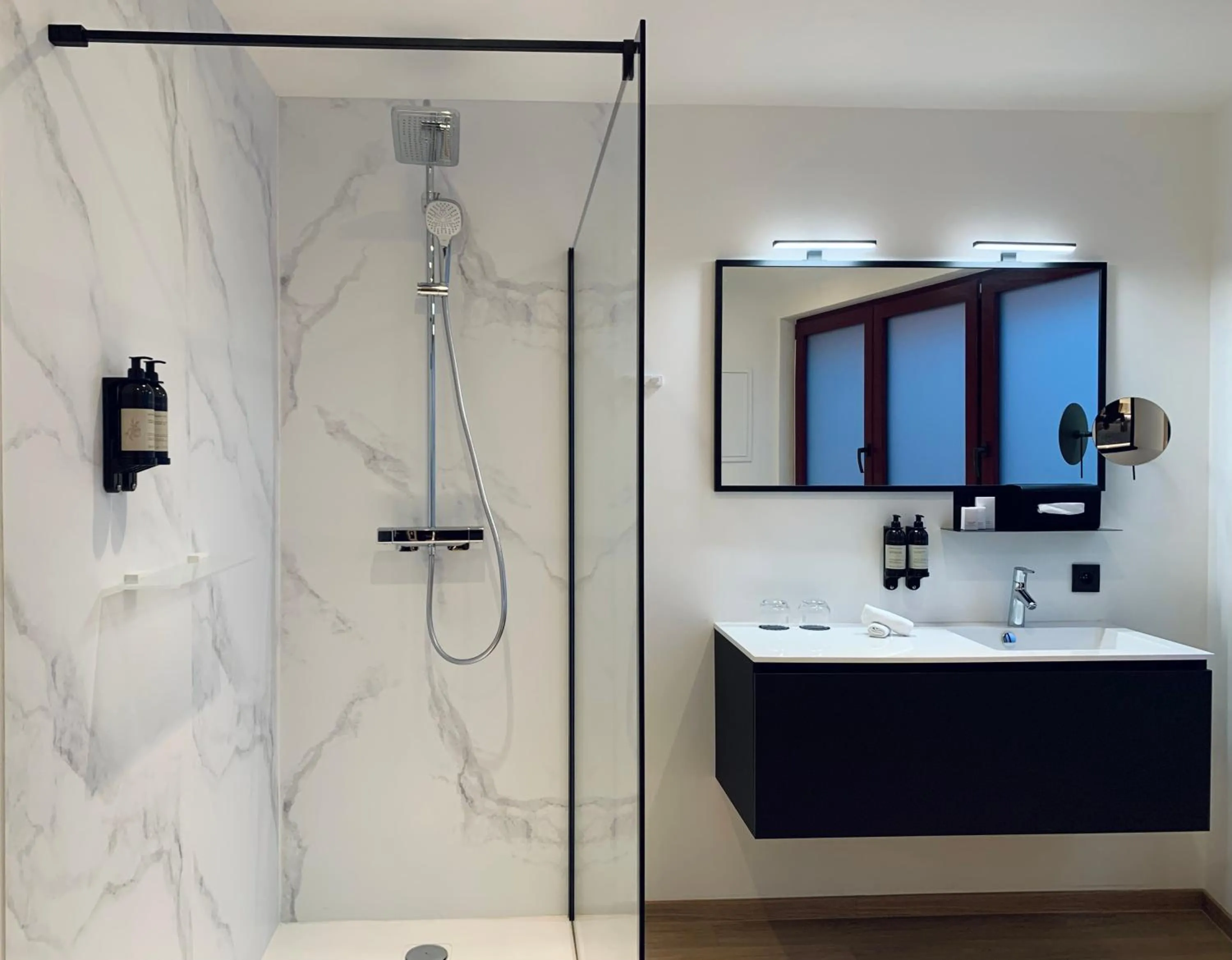 Bathroom in Comic Art Hotel