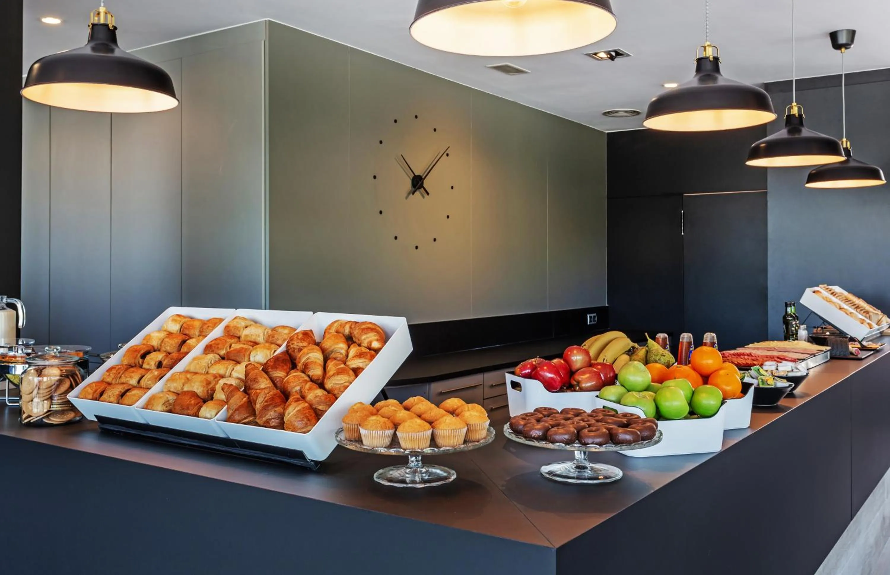 Buffet breakfast in B&B HOTEL Oviedo