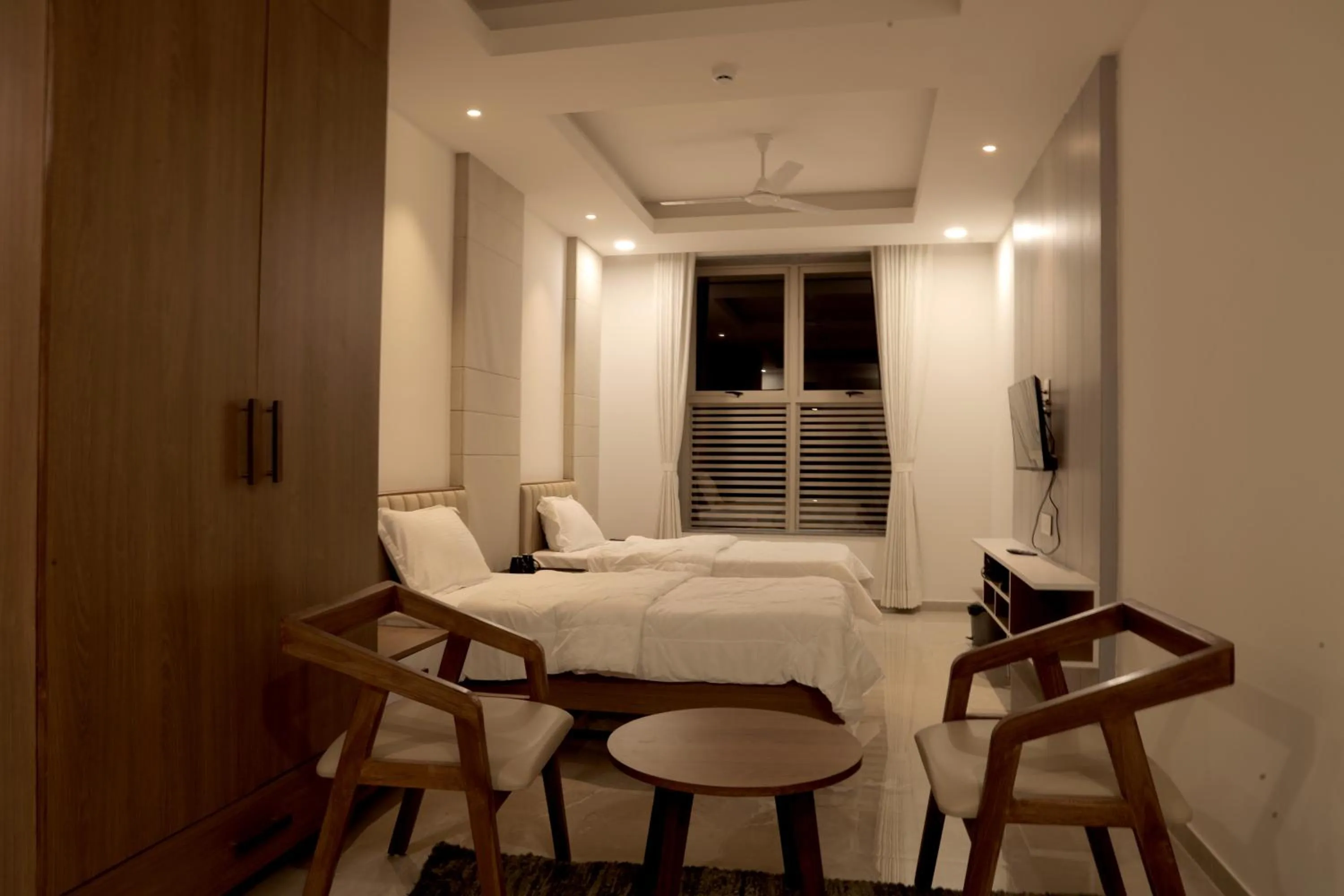 Bed in The Presidential Suites