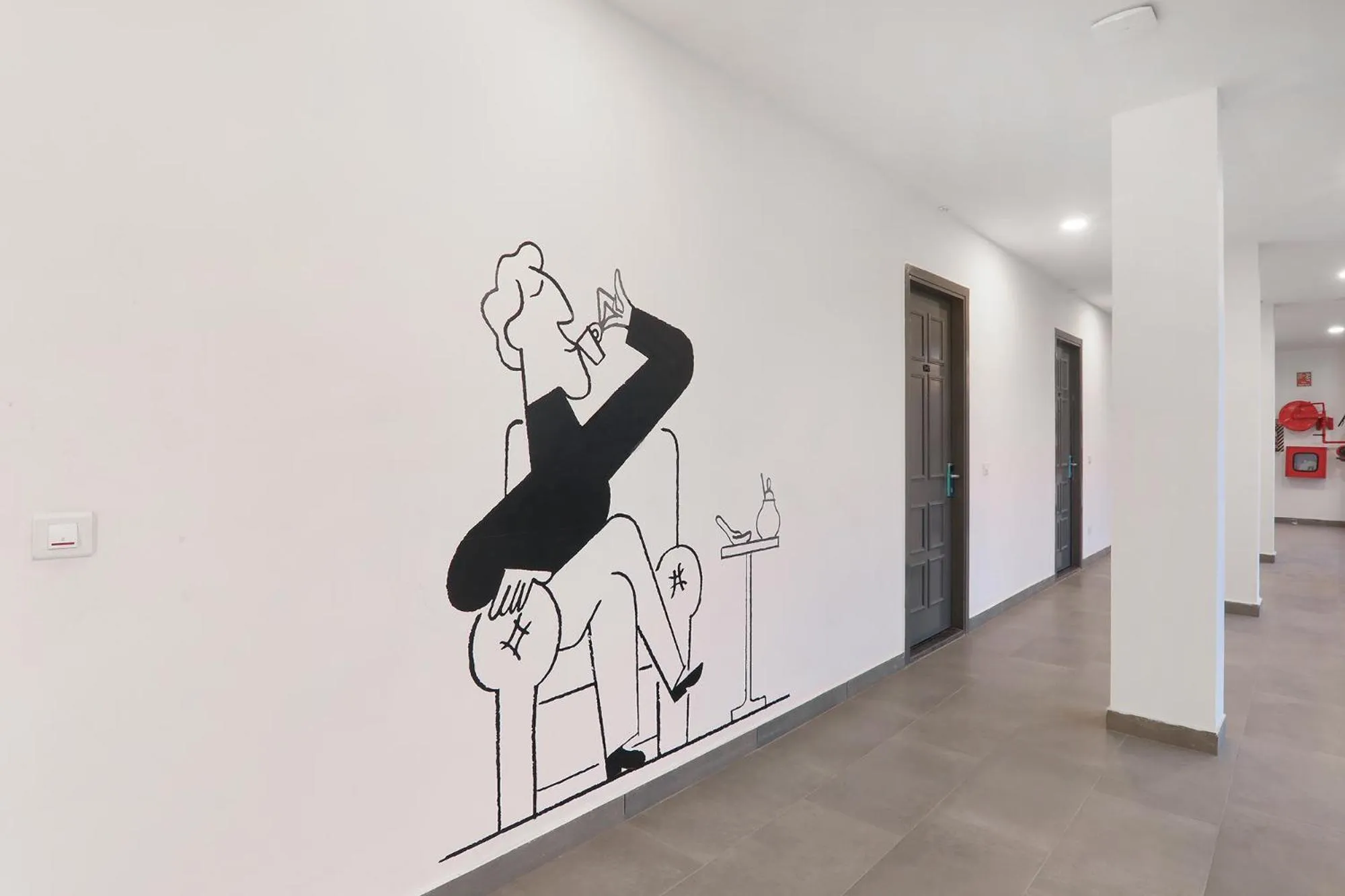 Lobby or reception in FabHotel BSA