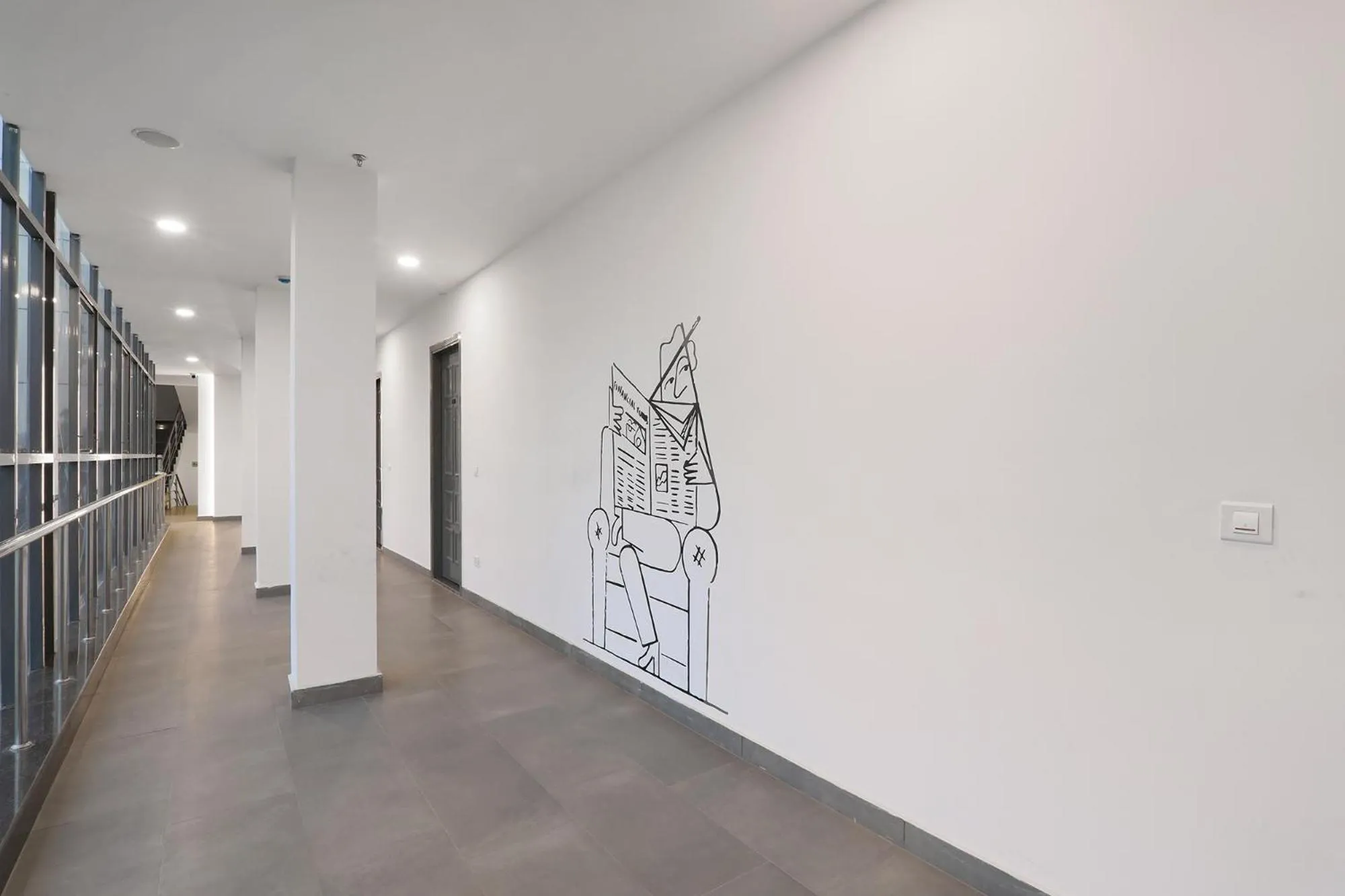 Lobby or reception in FabHotel BSA