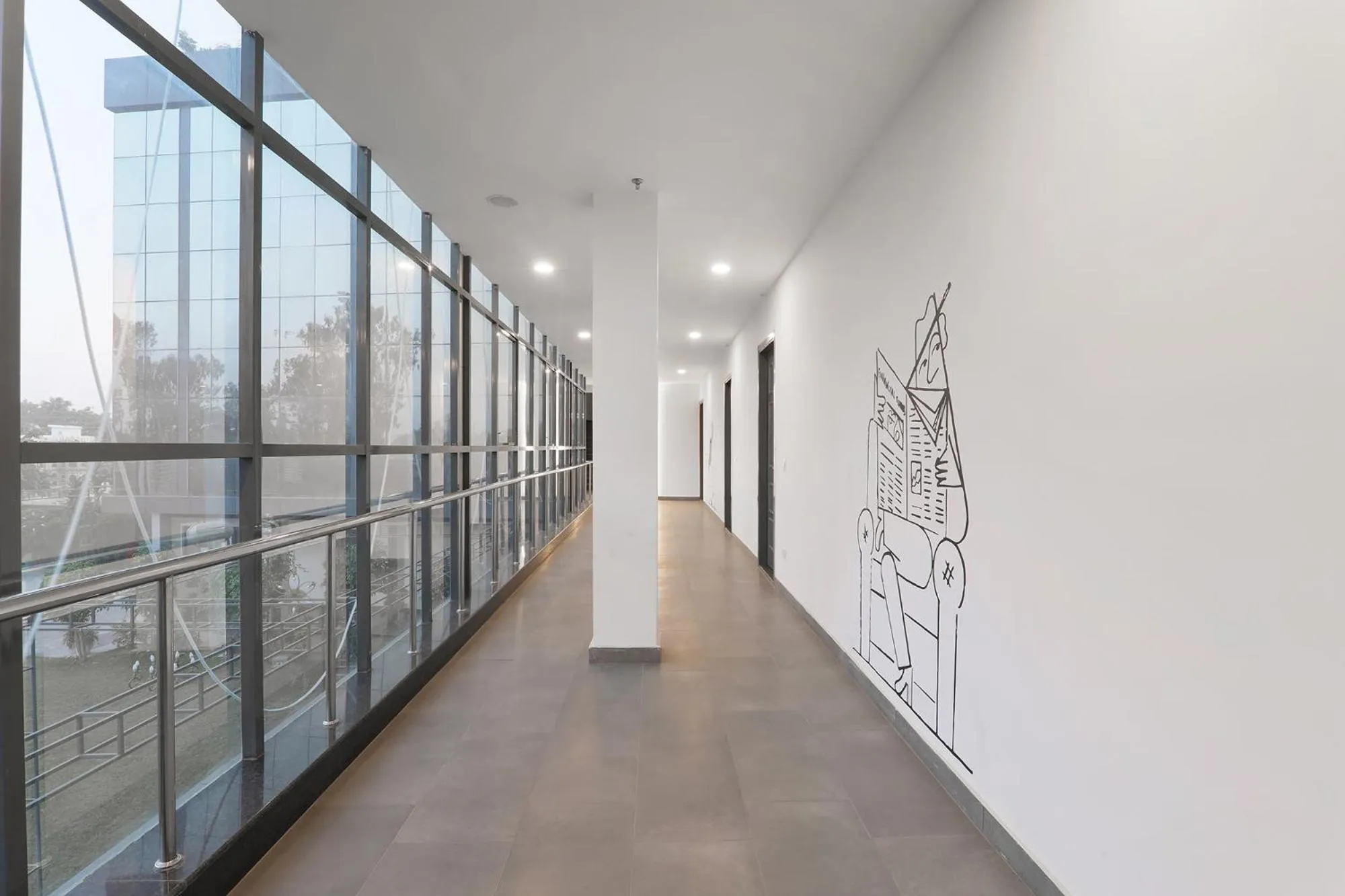 Lobby or reception in FabHotel BSA